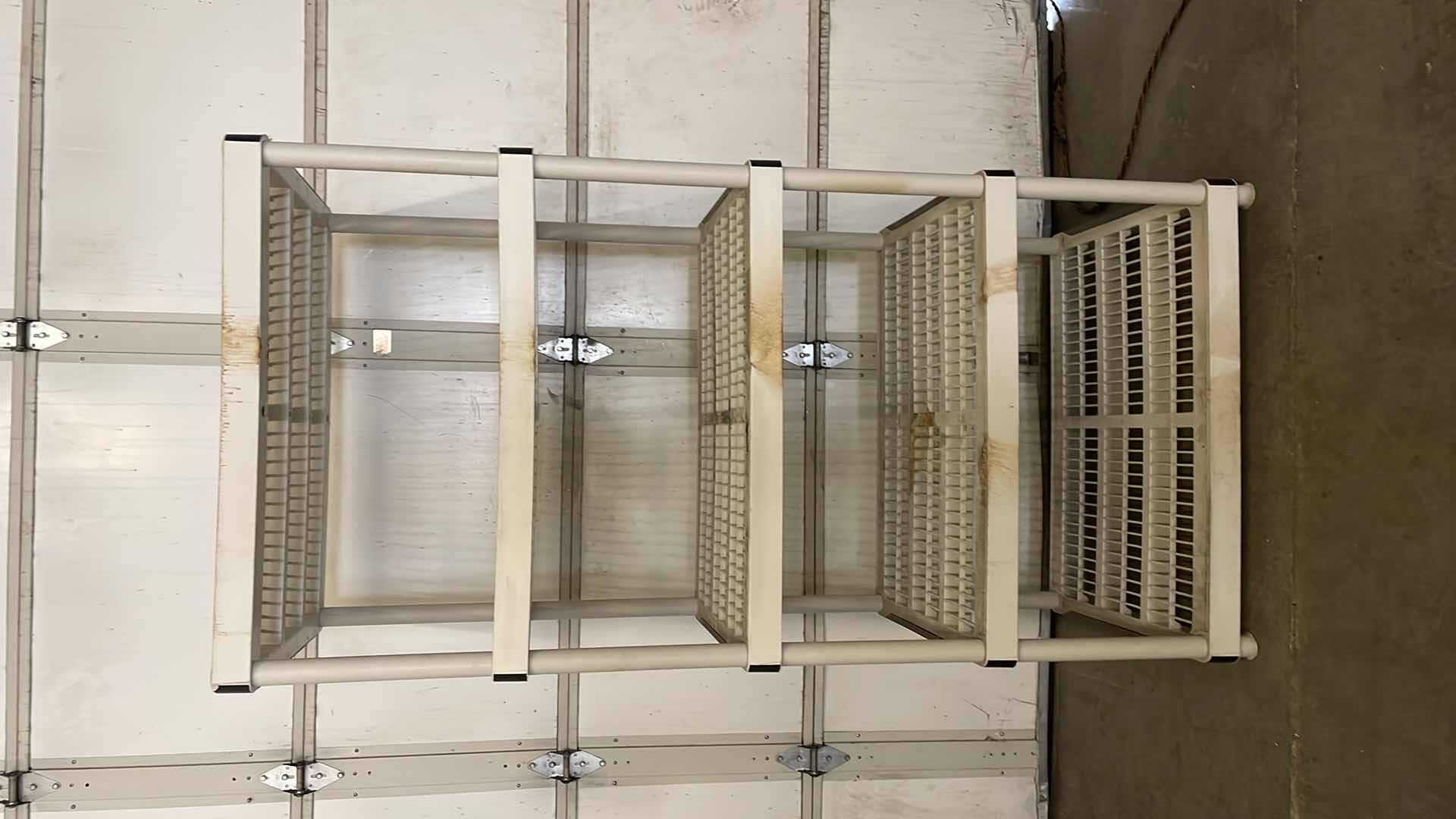 Photo 1 of 5-TIER EASY ASSEMBLY MULTI-PURPOSE PLASTIC GARAGE STORAGE SHELVING UNIT IN GRAY 36" X 24" X 72"