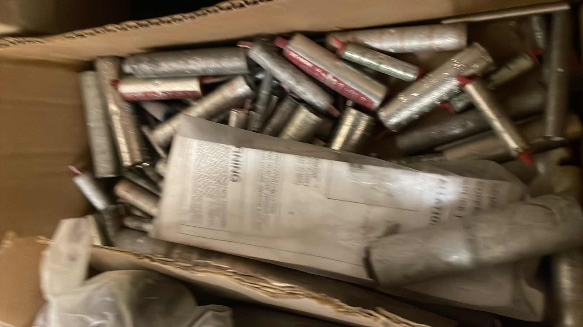 Photo 12 of CART WITH CONTENTS ALUMINUM AND COPPER PLATED LUGS SPLICES