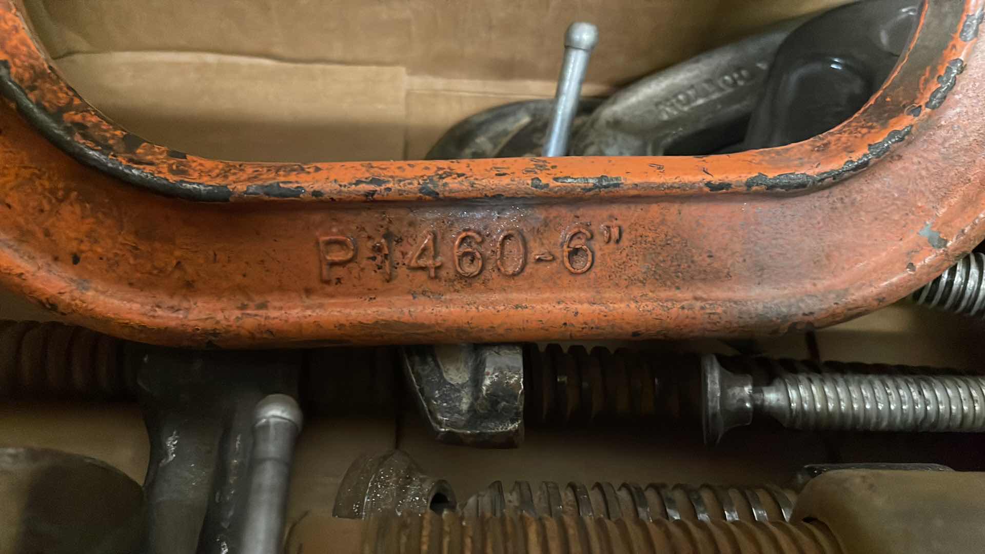 Photo 1 of C CLAMPS VARIOUS SIZES PLASTIC CLAMPS