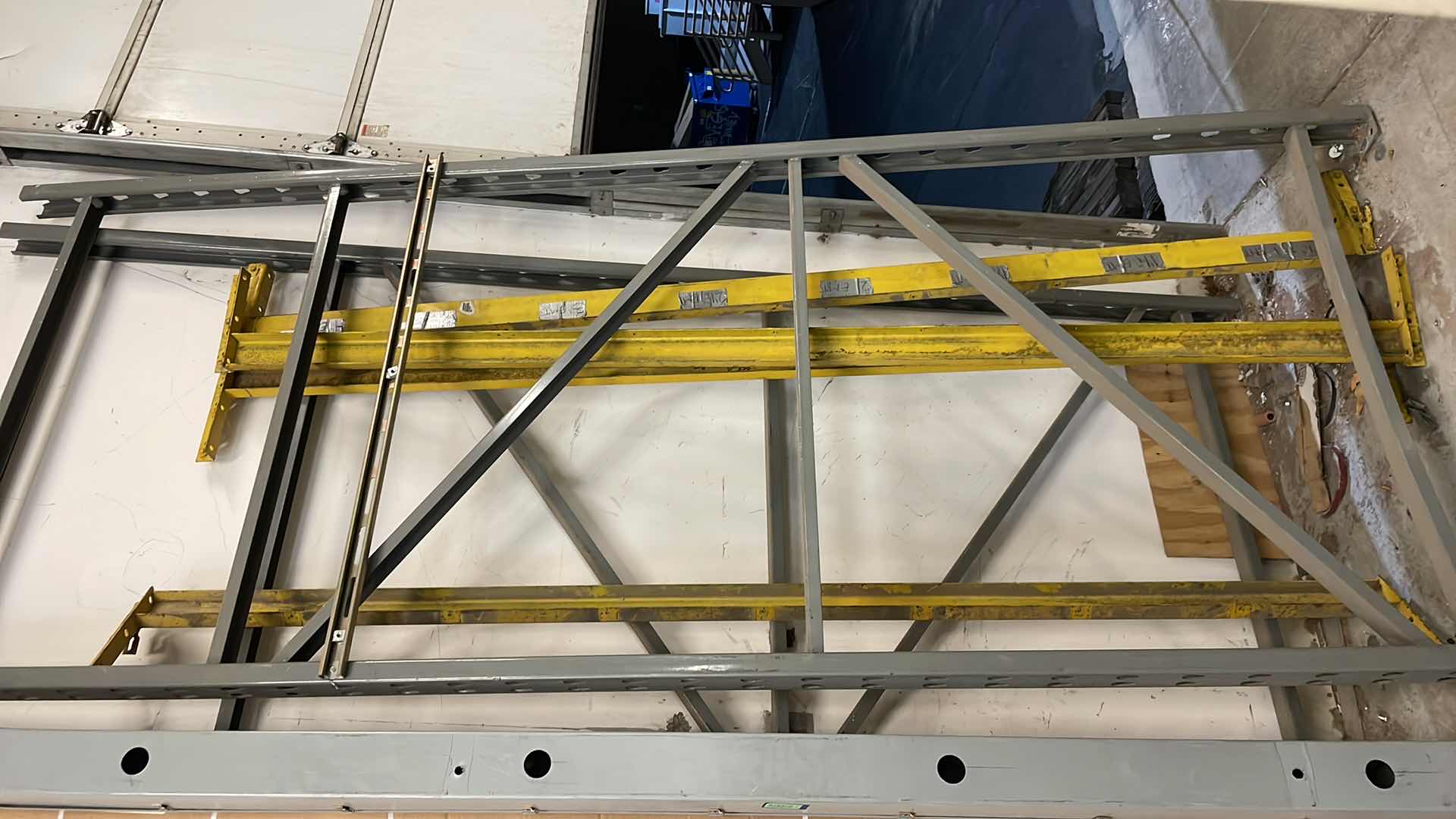 Photo 1 of GRAY AND YELLOW RACKING 10’ x 8’