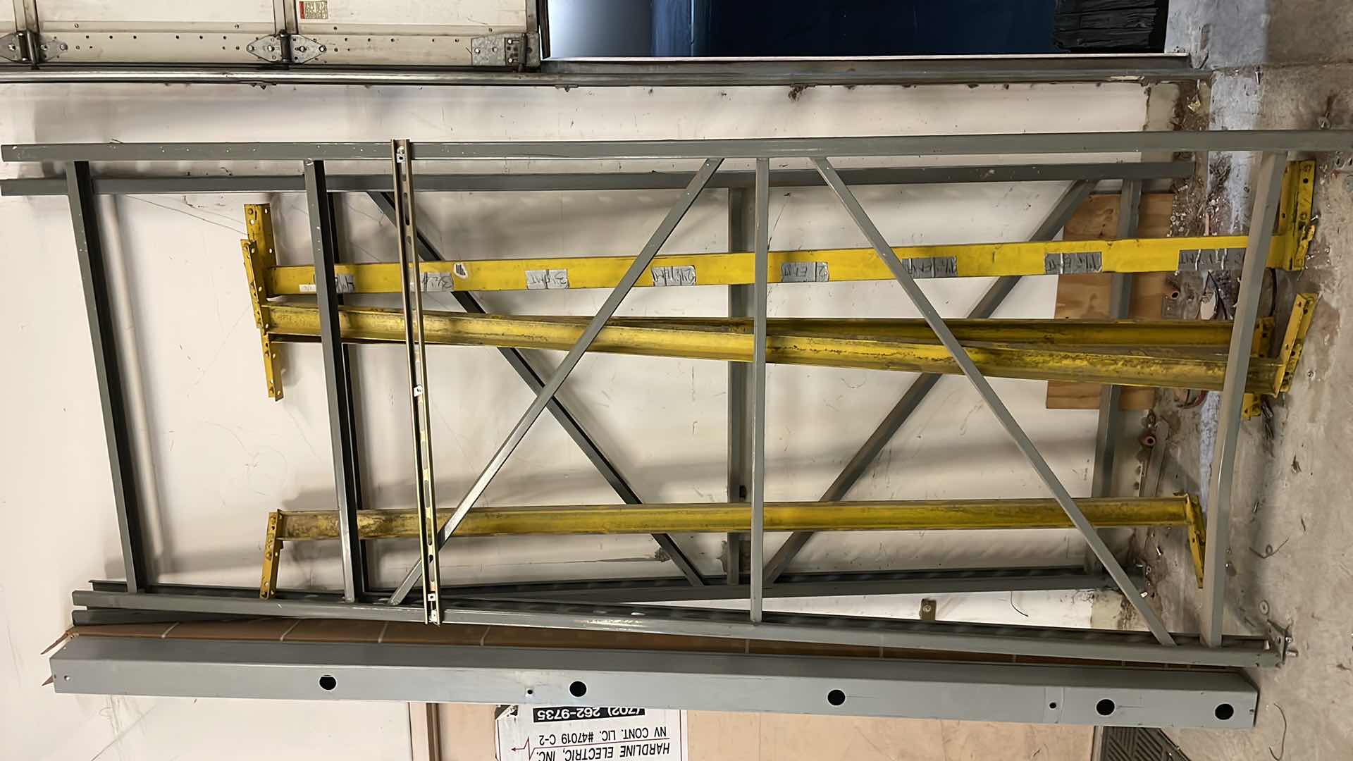 Photo 1 of GRAY AND YELLOW RACKING 10’ x 8’