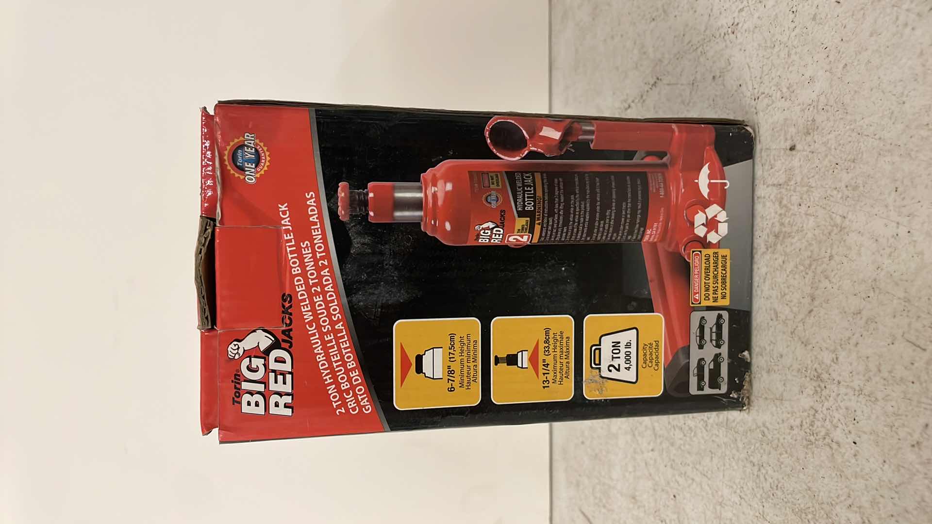 Photo 1 of BIG RED 2 TON BOTTLE JACK
