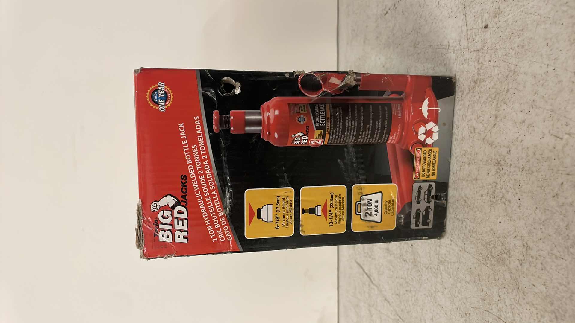 Photo 1 of BIG RED 2 TON BOTTLE JACK