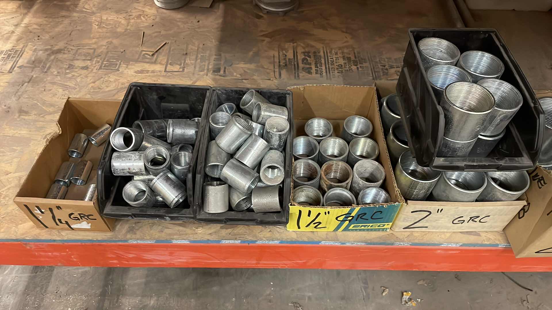 Photo 1 of COUPLING NPT THREAD GALVANIZED RIGID METAL CONDUIT FITTING 1/2” - 4” SEE ALL PICTURES