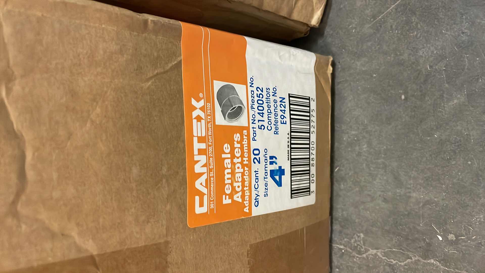 Photo 3 of CANTEX 4” COUPLINGS & FEMALE ADAPTERS