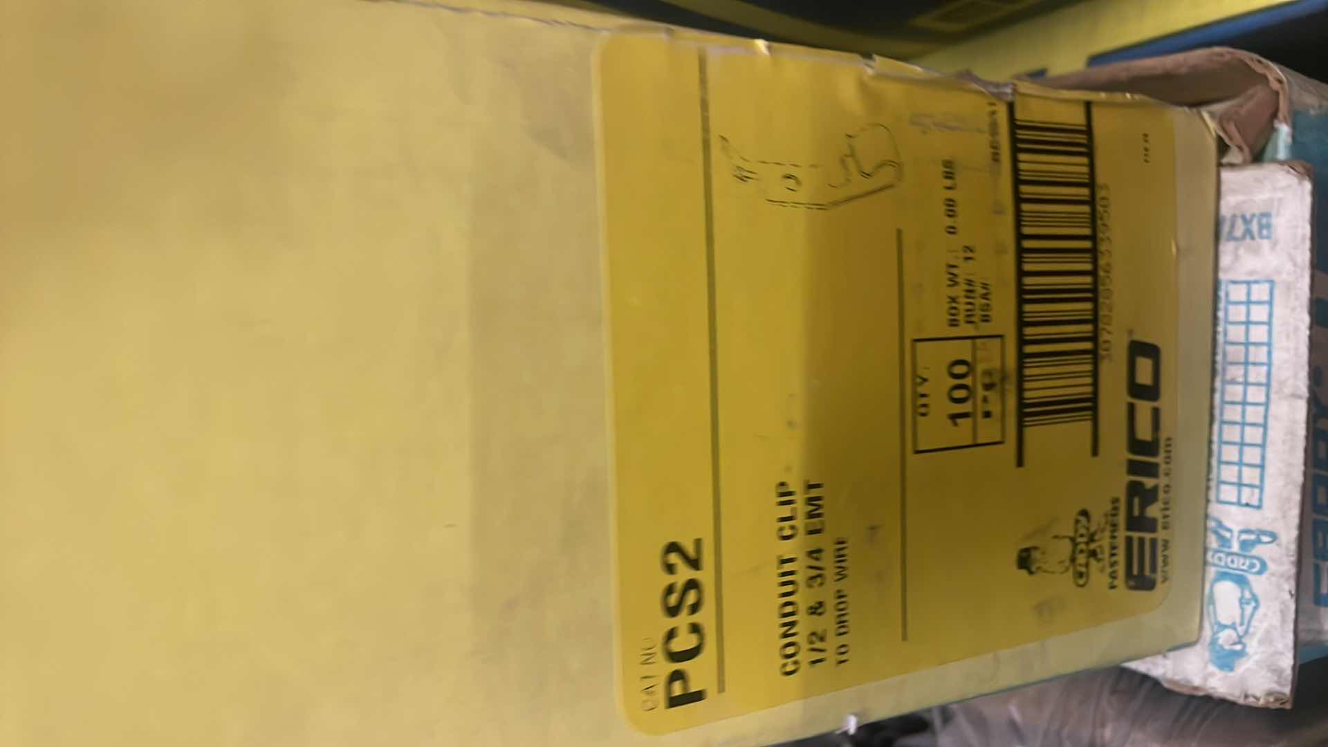 Photo 7 of ERICO CADDY STRAPS SUSPENSION CLIPS CONDUIT CLIPS TEE BAR HANGERS