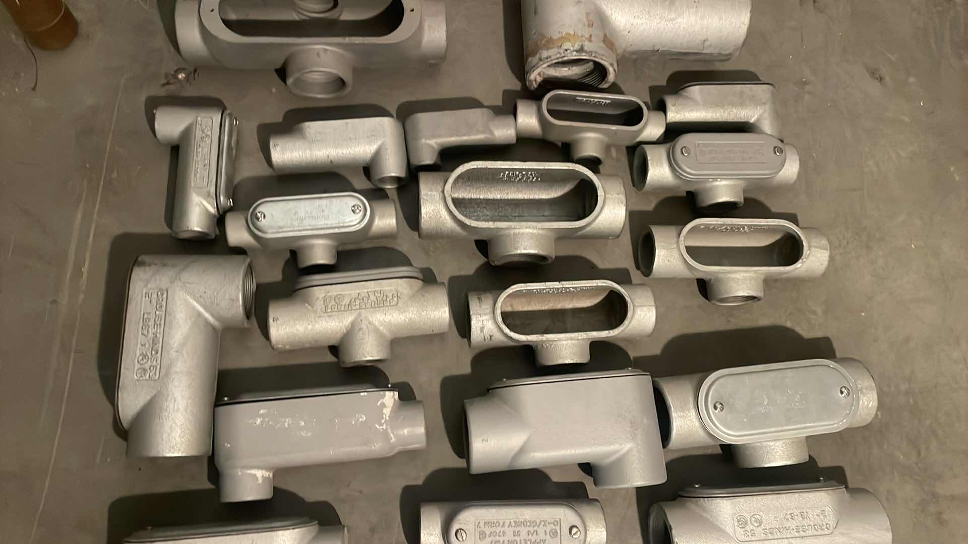 Photo 1 of GALVANIZED STEEL CONDUIT BODYS MISC SIZES 3/4”-4”