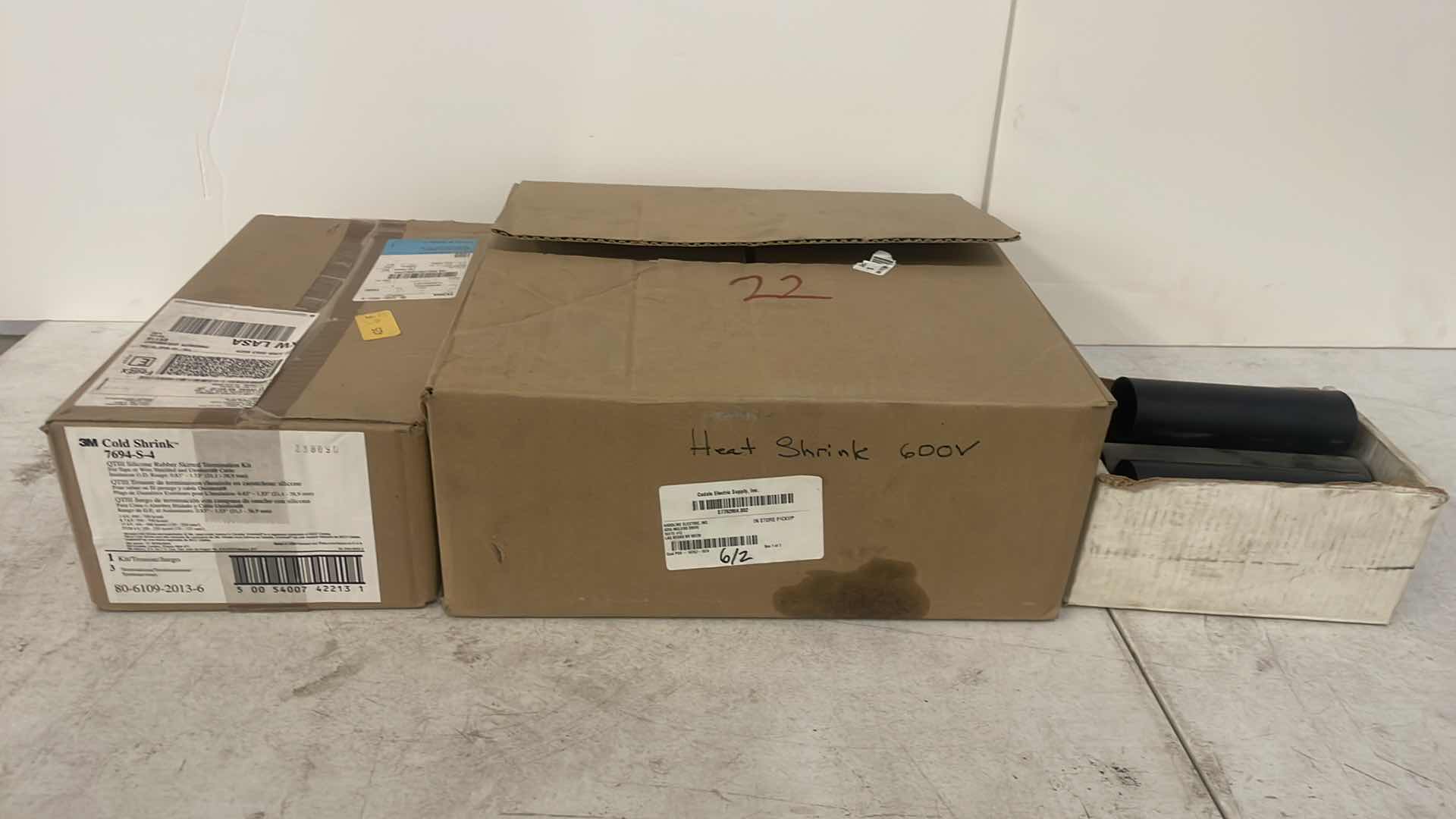 Photo 1 of COLD SHRINKS HEAT SHRINKS