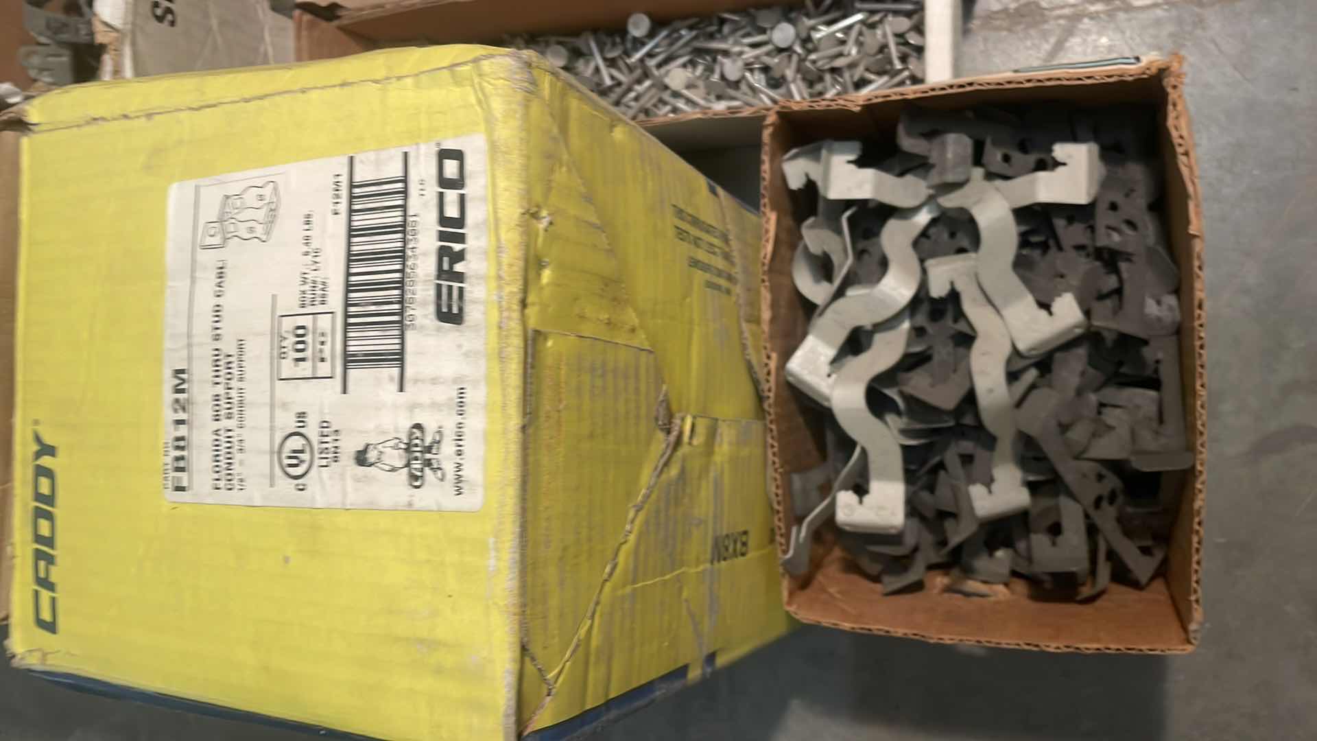 Photo 1 of ERICO CADDY CLIPS, CONSUIT SUPPORTS WIRE DROPS ANGEL BRACKET