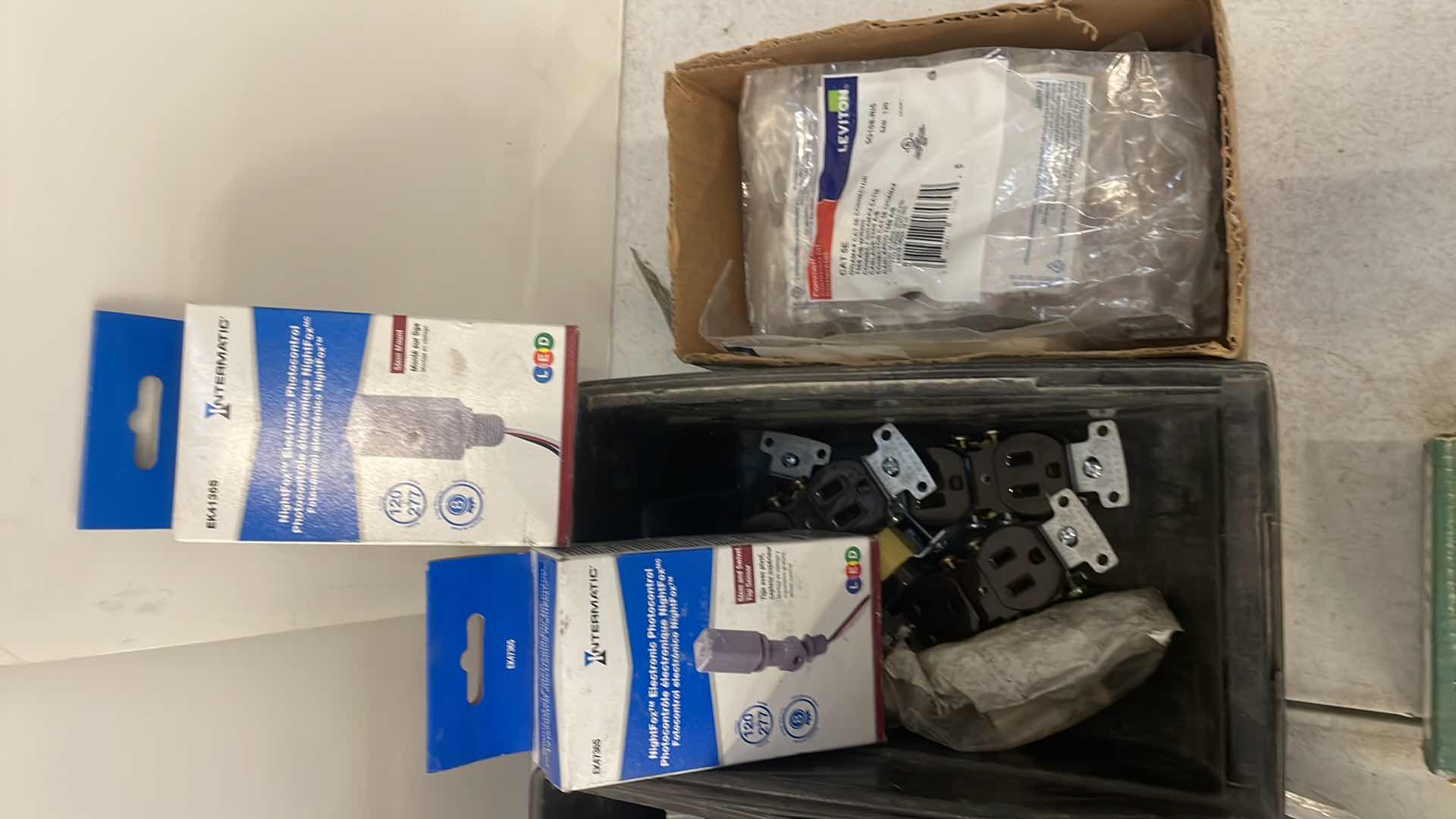 Photo 2 of OUTLETS PLUGS CORD PLUG ENDS CAT 5E CONNECTORS PHOTOCONTROL