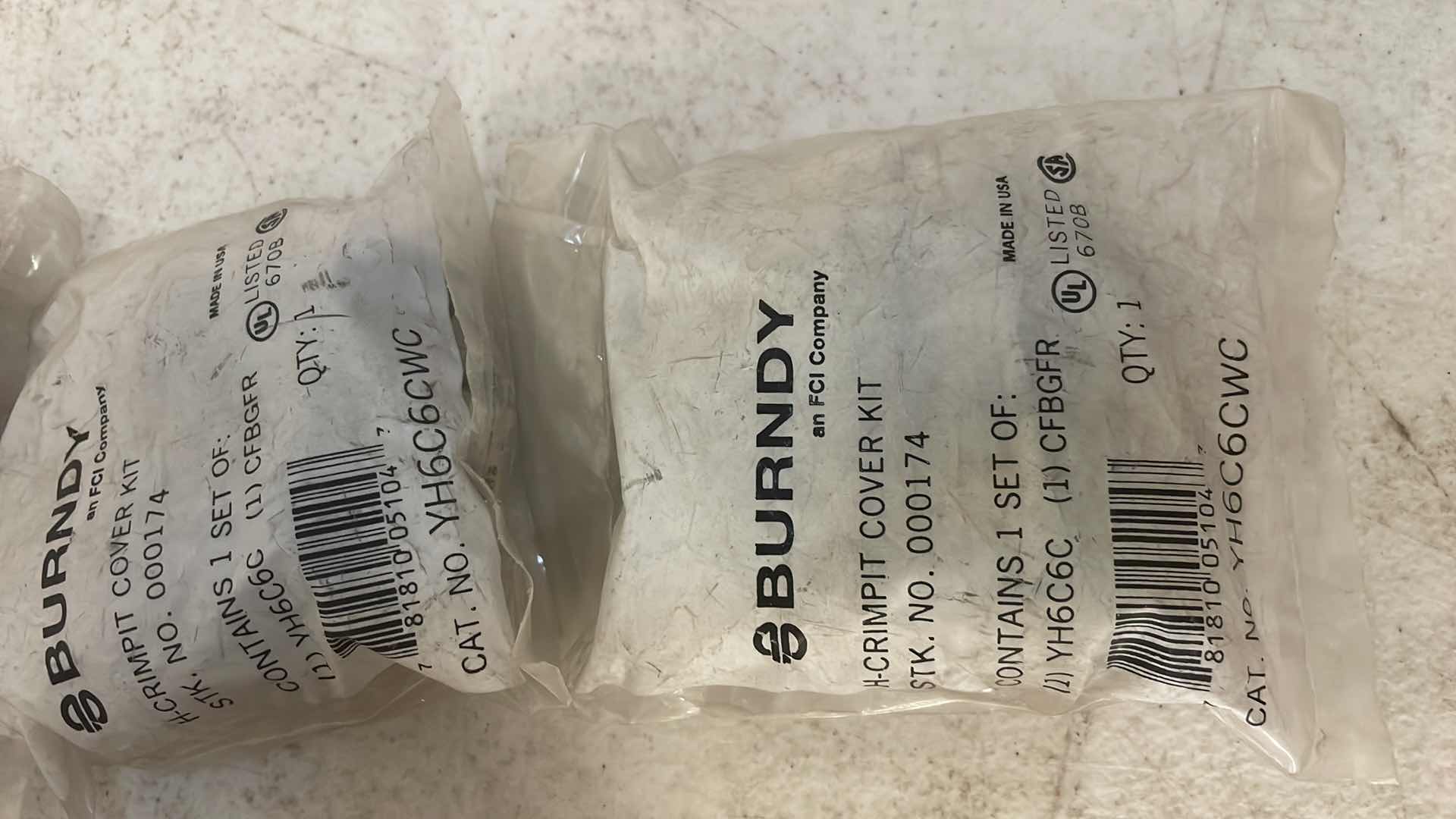 Photo 3 of BURNDY YH6C6CWC, COMPRESSION H-TAP
HT600C H TAP INSULATING COVERS