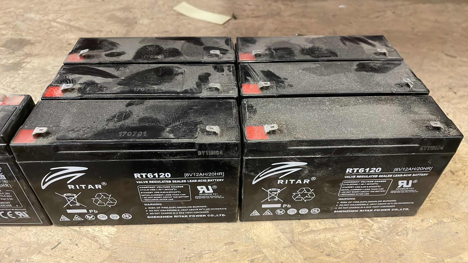 Photo 1 of 6 VOLT BATTERIES UNKNOWN CONDITION