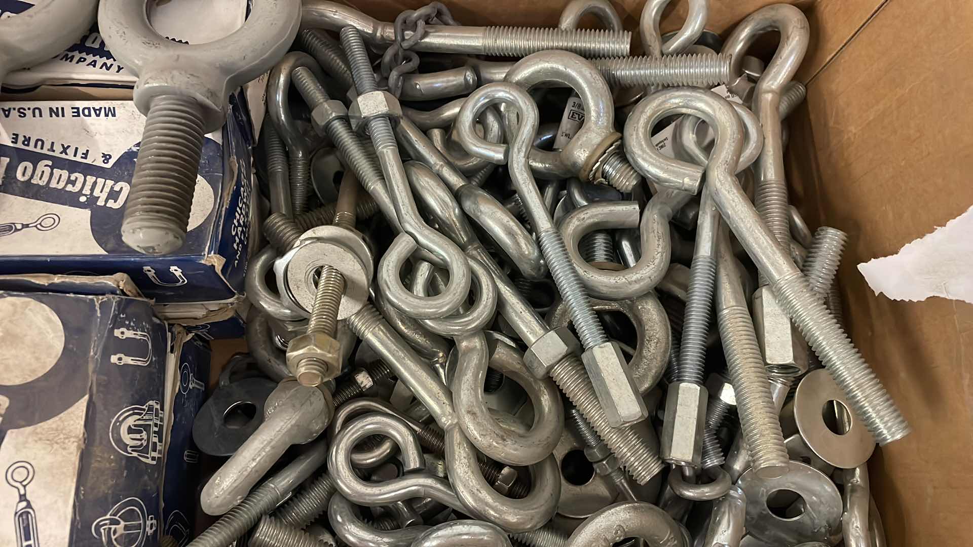 Photo 5 of EYE BOLTS AND MISC HARDWARE