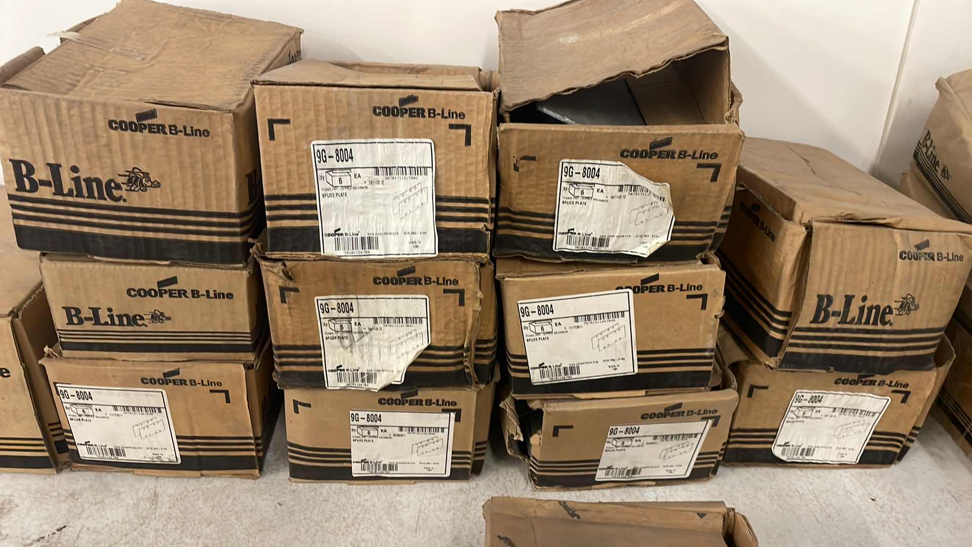 Photo 1 of B-LINE SPLICE PLATES 9G-8004 9ZN-8006 9ZN-4004 9ZN-7024