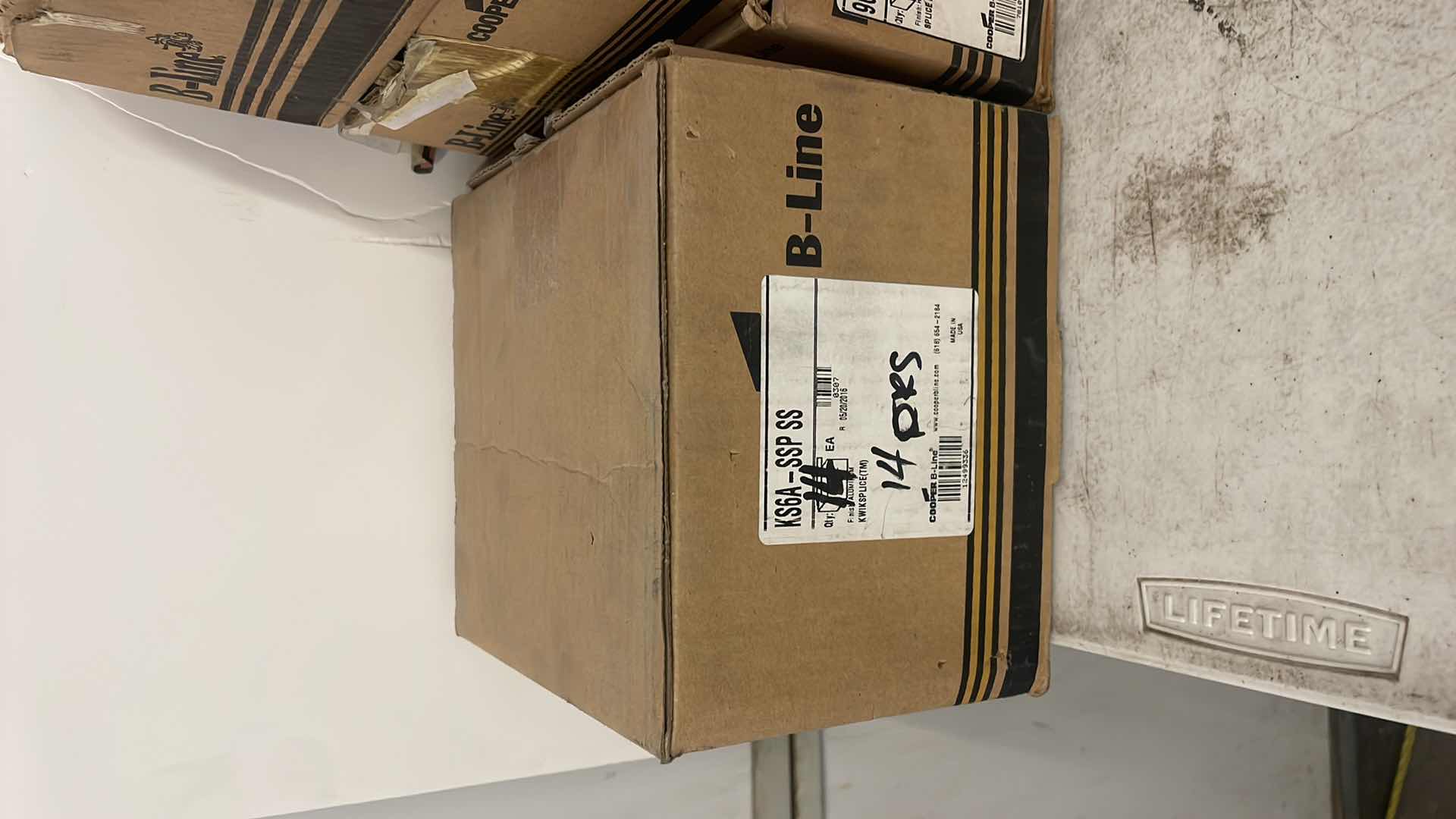 Photo 1 of B-LINE SPLICE PLATES 9G-8004 9ZN-8006 9ZN-4004 9ZN-7024