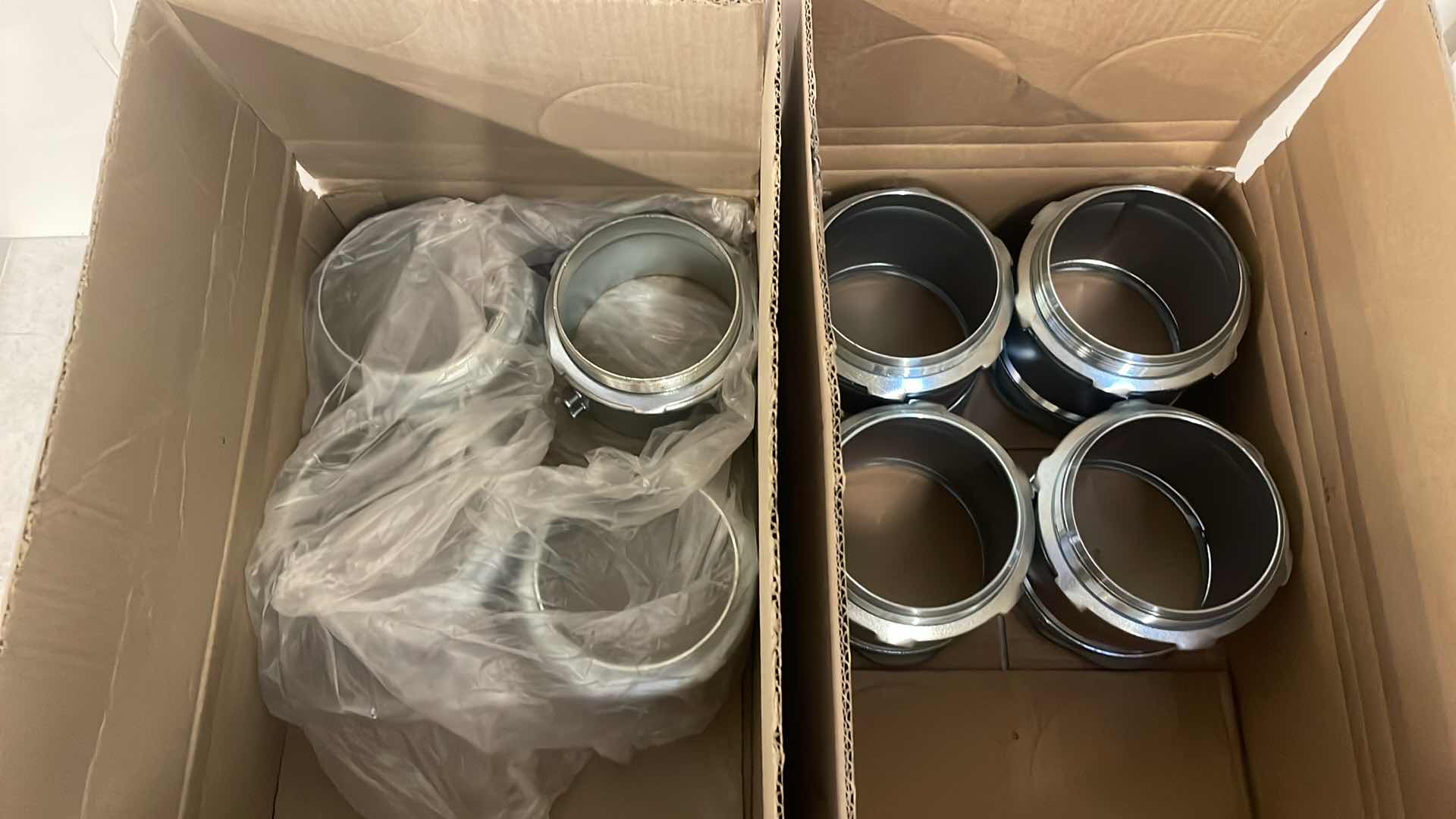 Photo 1 of 4” STEEL EMT CONNECTORS 4EA