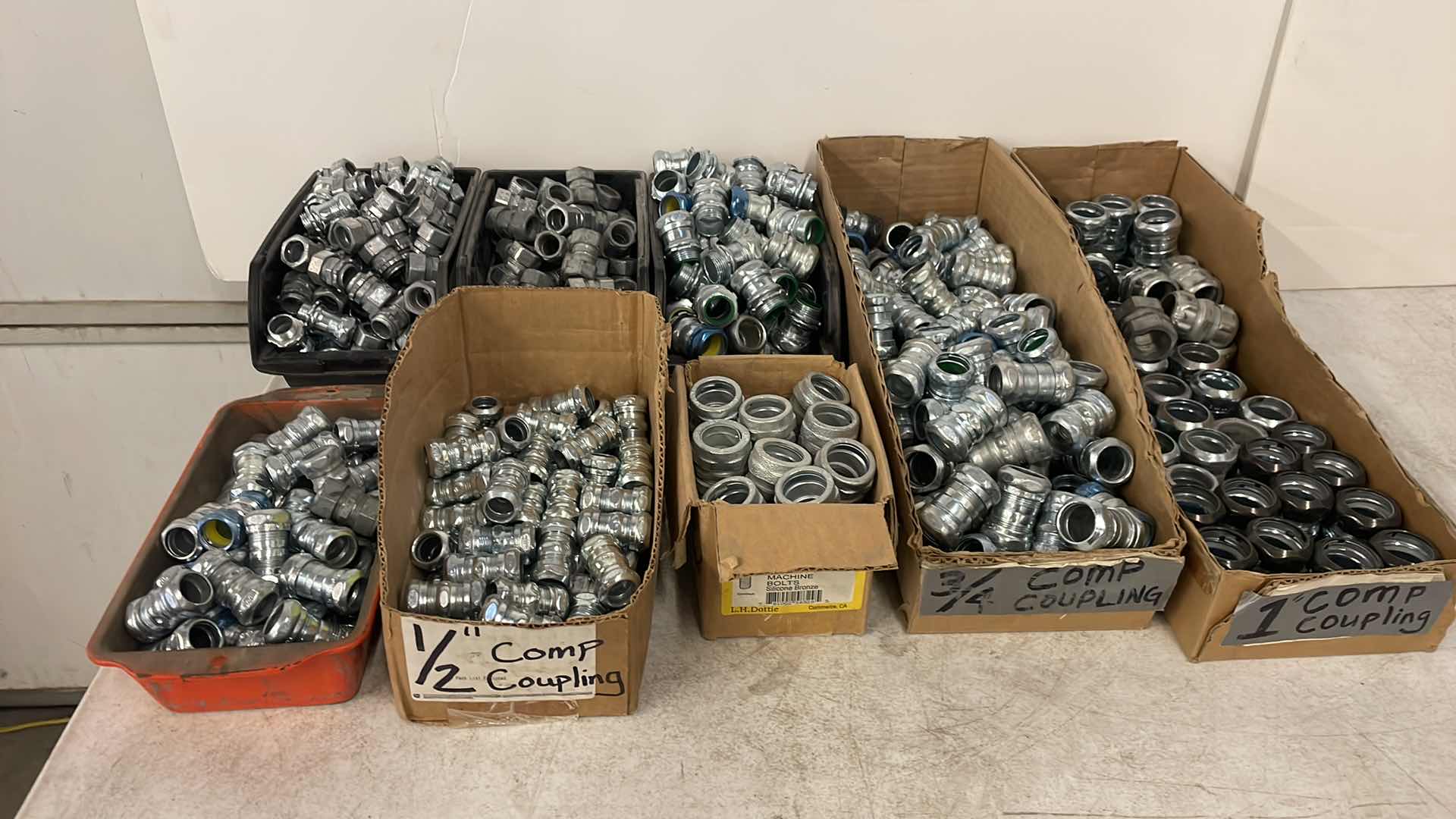 Photo 1 of STEEL EMT CONNECTORS 1/2”-1”