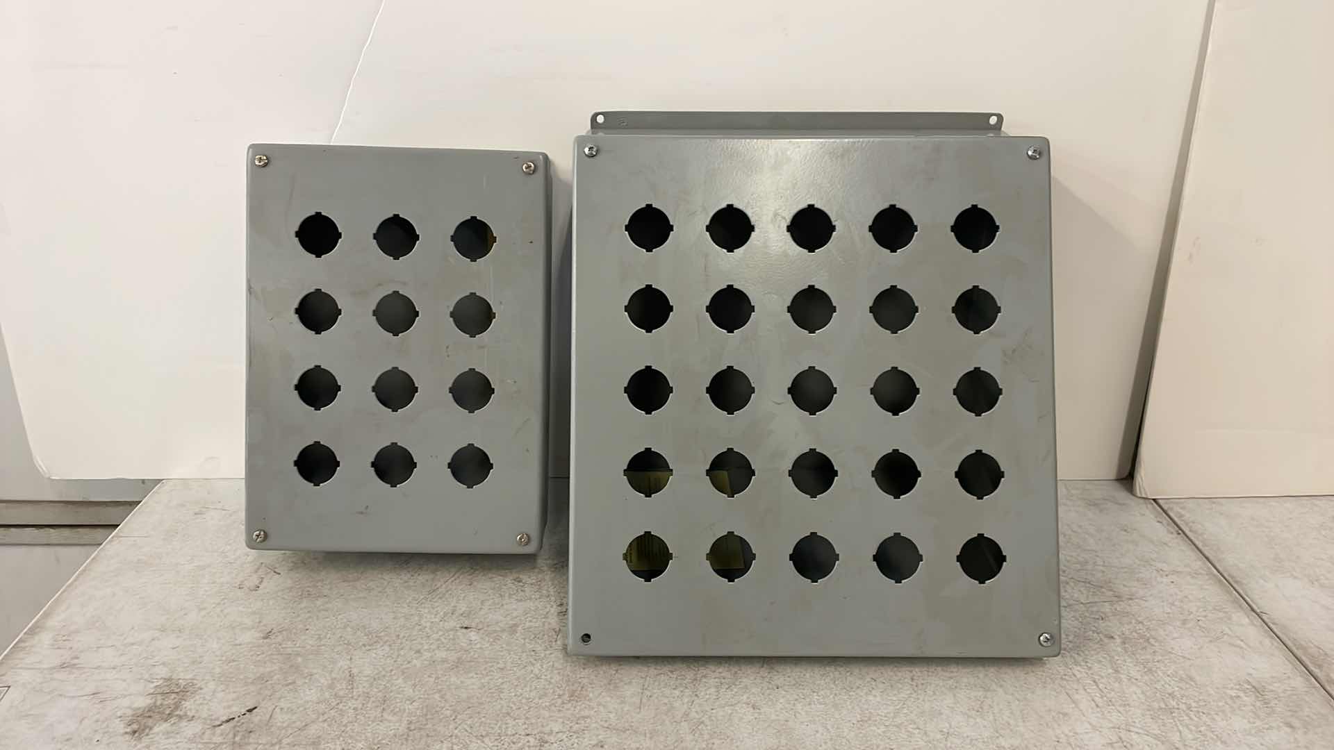 Photo 1 of HOFFMAN CONTROL PANEL BOXES E25PBA E12PB