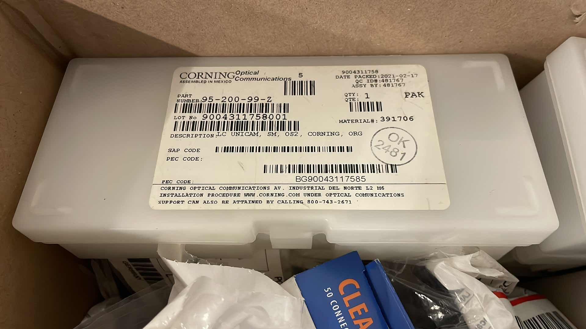 Photo 8 of MISC FIBER OPTIC COMPONENTS