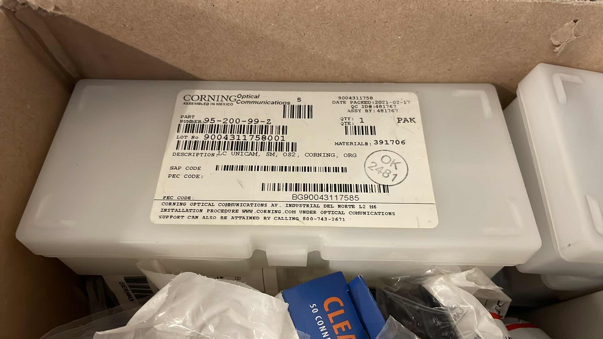 Photo 9 of MISC FIBER OPTIC COMPONENTS