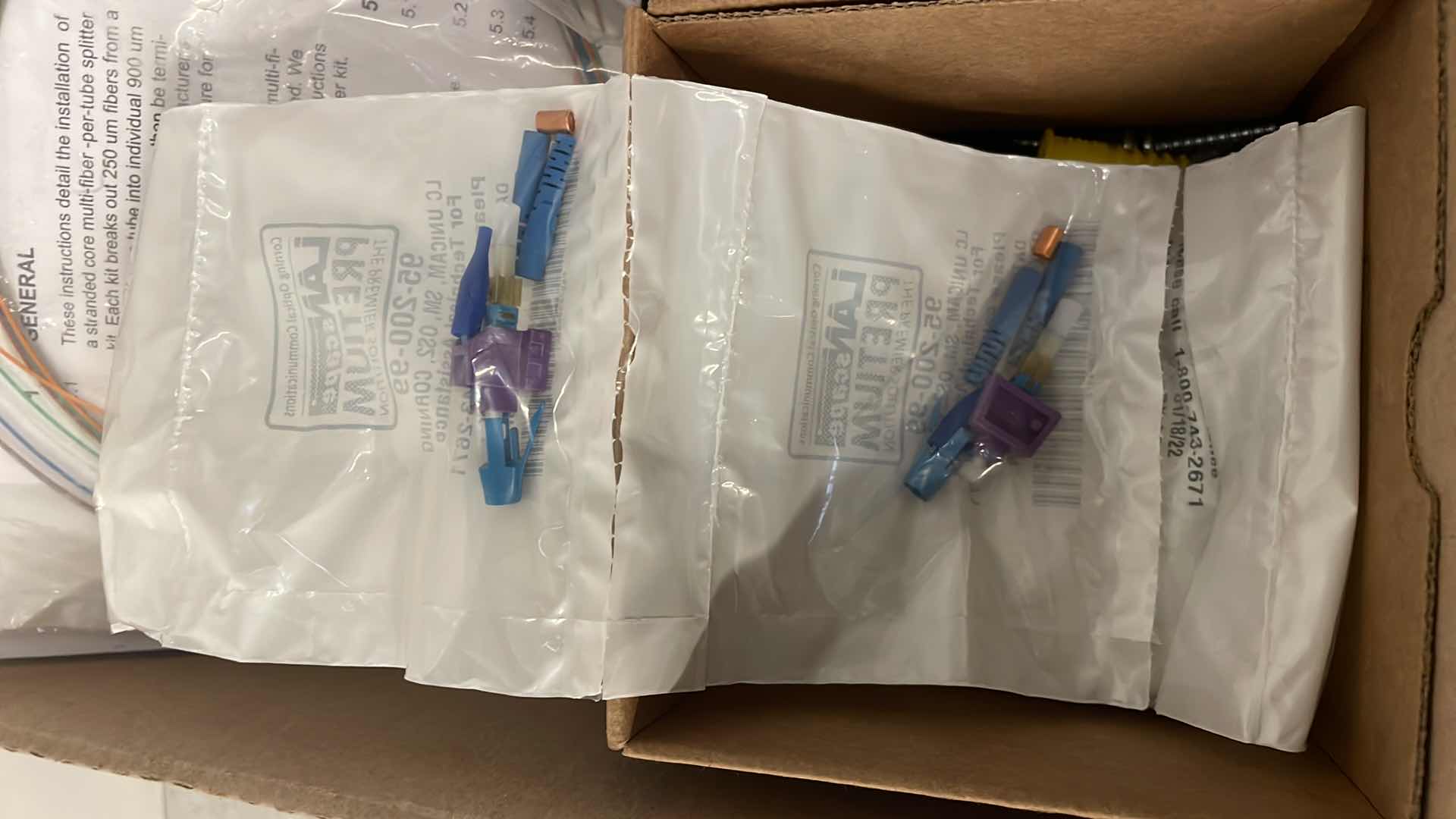 Photo 3 of MISC FIBER OPTIC COMPONENTS