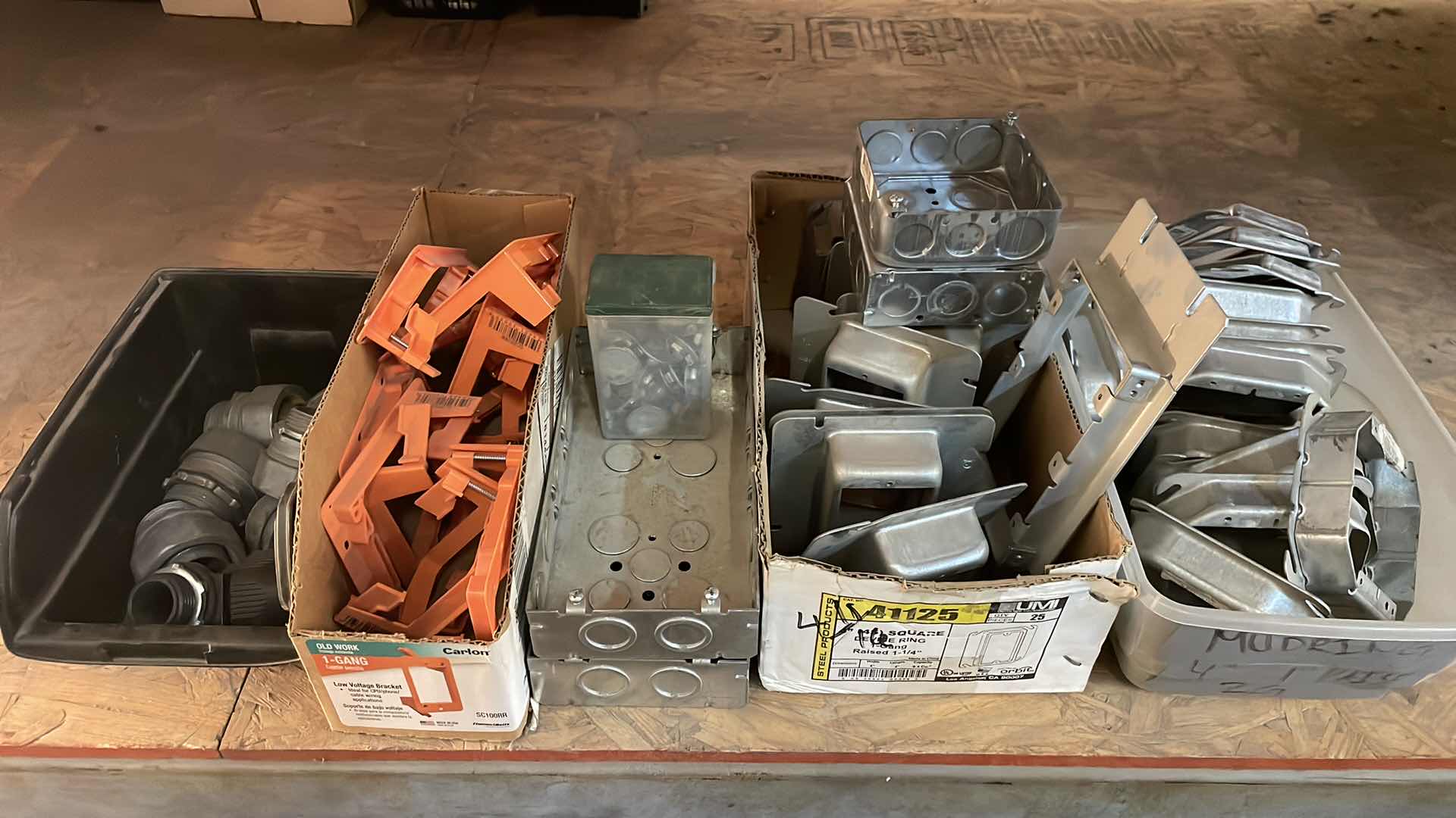 Photo 1 of ELECTRICAL BOXES COVER LOW VOLTAGE BRACKETS