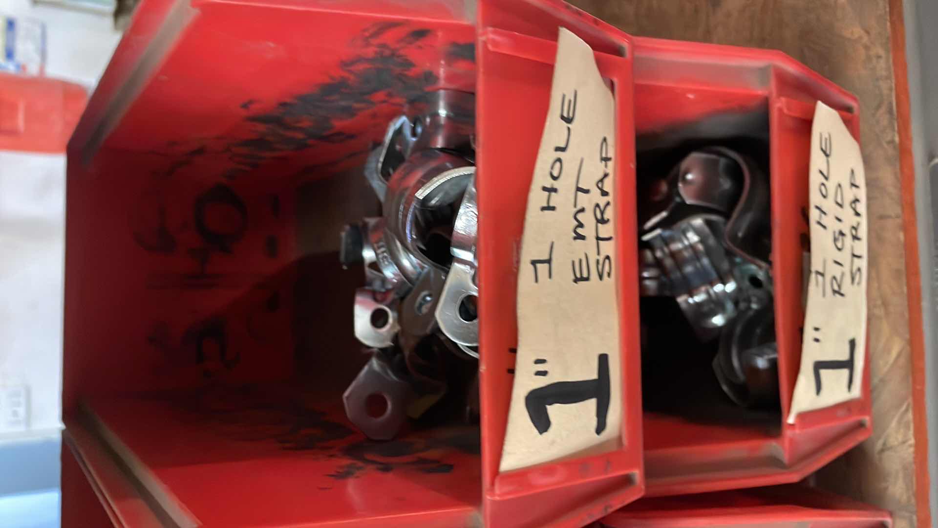 Photo 1 of 1 HOLE EMT STRAPS 1/4”-1”