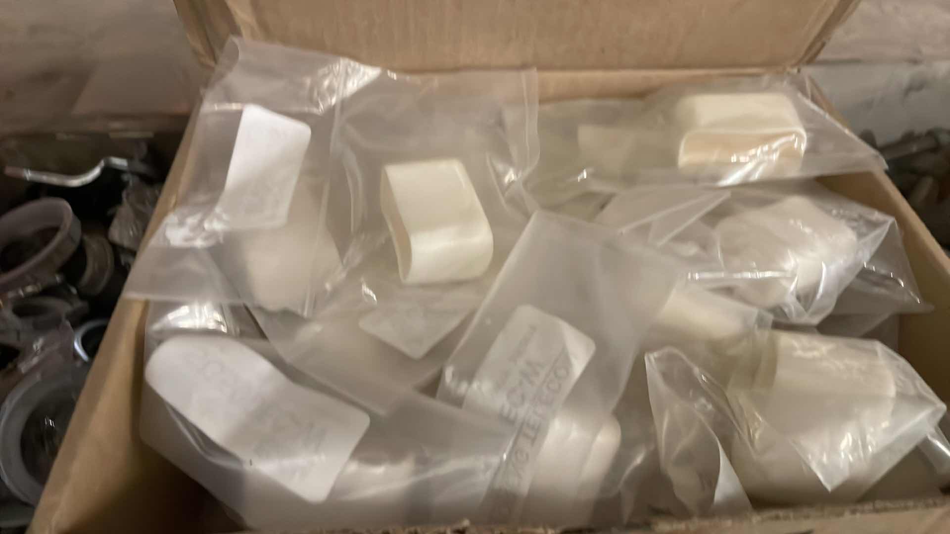 Photo 1 of 3” CONDUIT NIPPLES EXTRA LOCK RINGS STRUT RUBBER END COVERS BUSHING PENNIES SOLDERLESS TERMINALS CONNECTORS