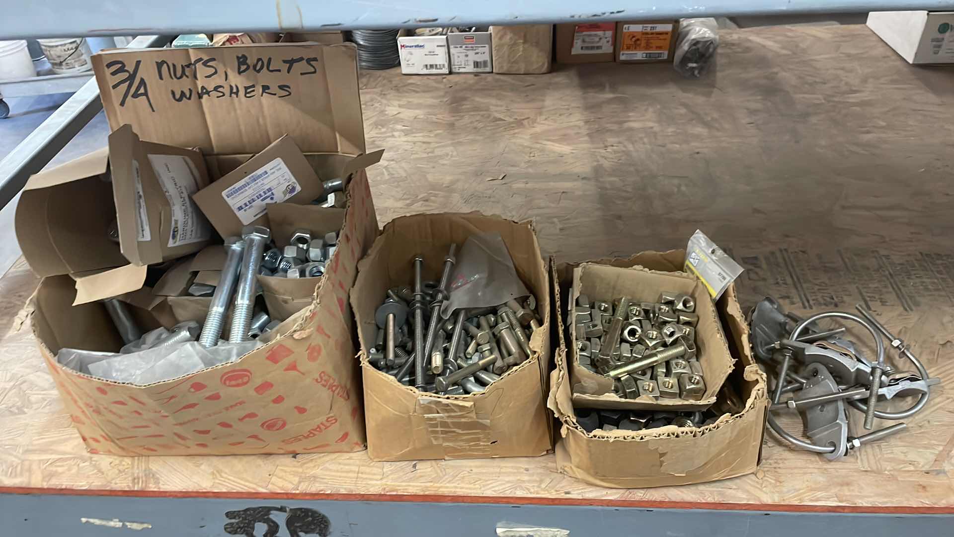 Photo 1 of 3/4 BOLTS & NUTS, MISC NUTS AND BOLTS