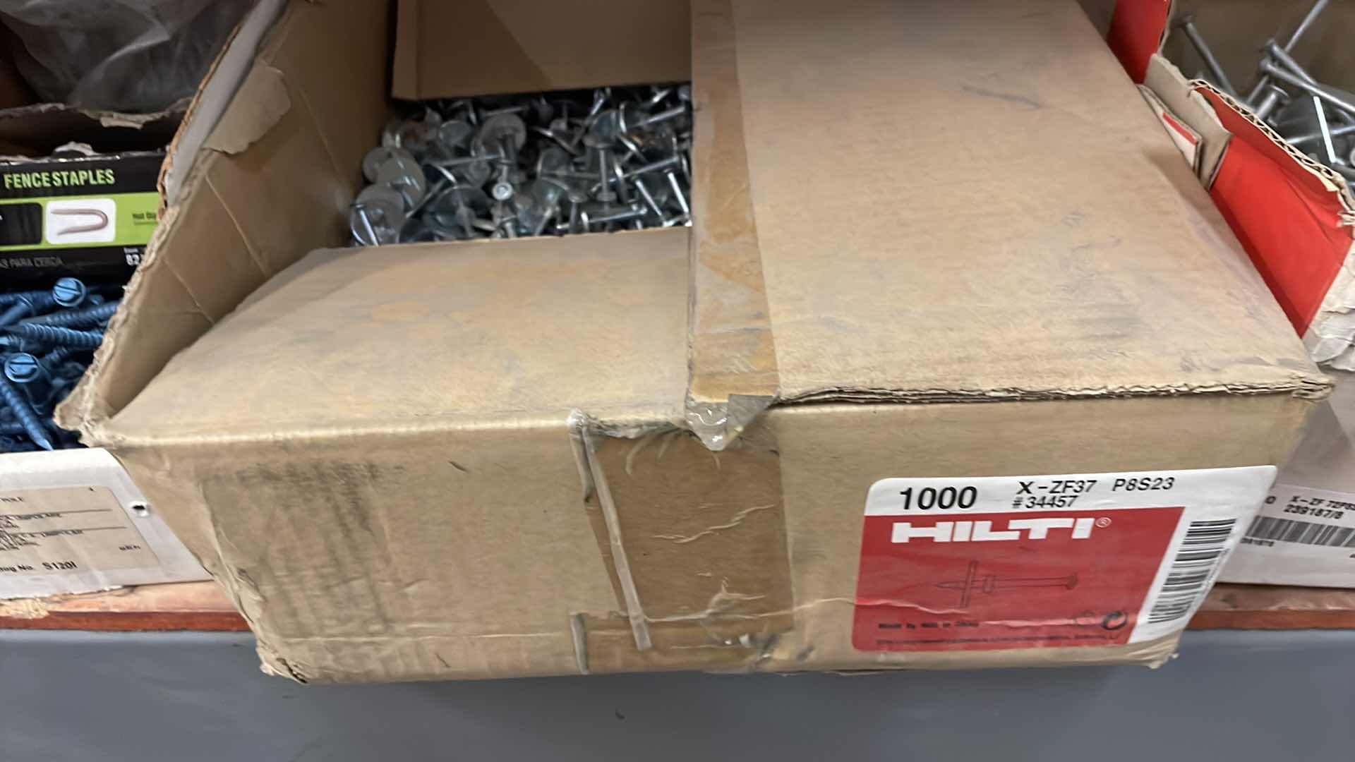 Photo 4 of TOGGLE BOLTS, SCREWS, TAP CONS NAILS,
HILTI PLYWOOD FASTENERS
