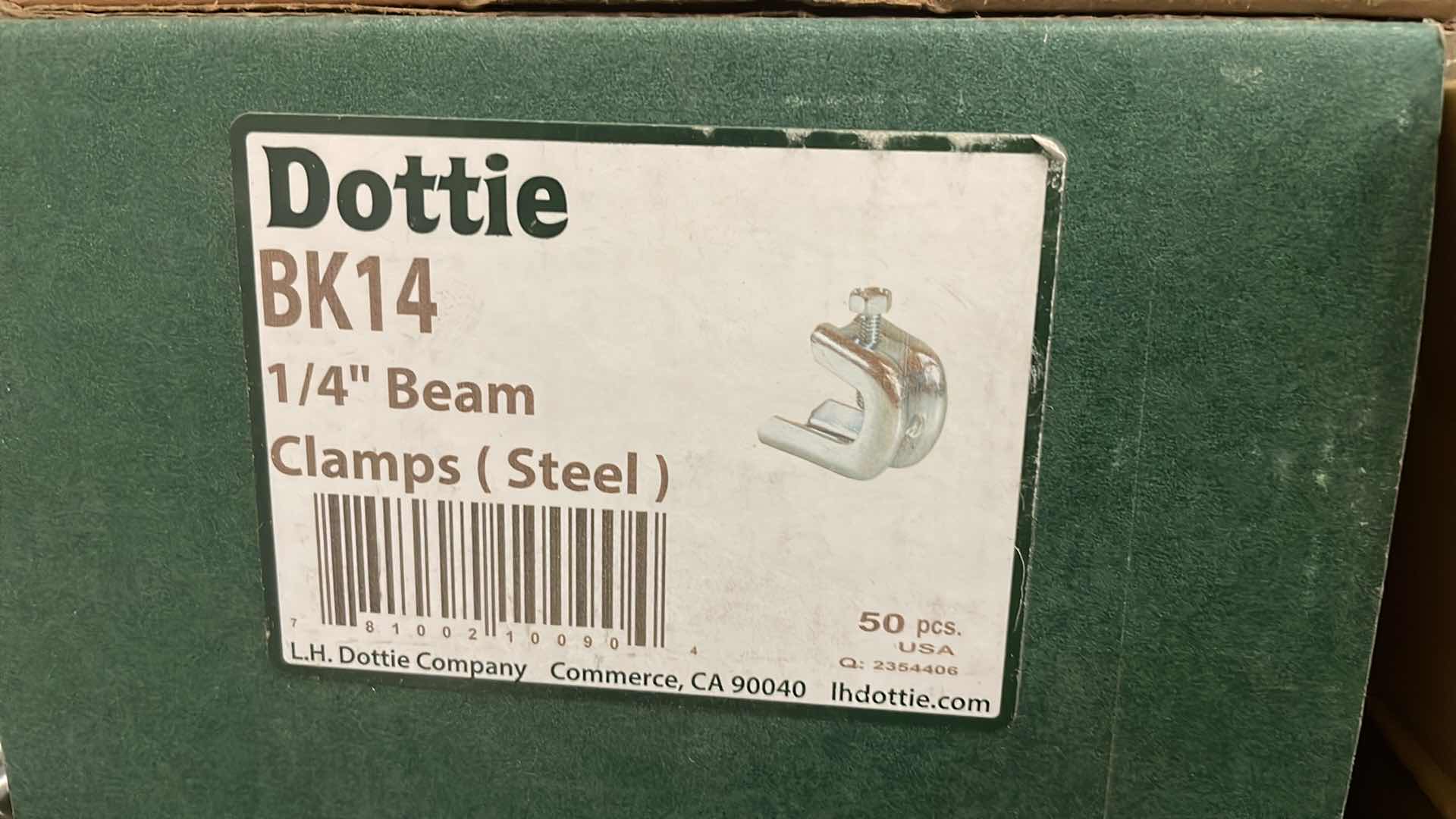 Photo 1 of DOTTIE BEAM CLAMPS TOPAZ BEAM CLAMS