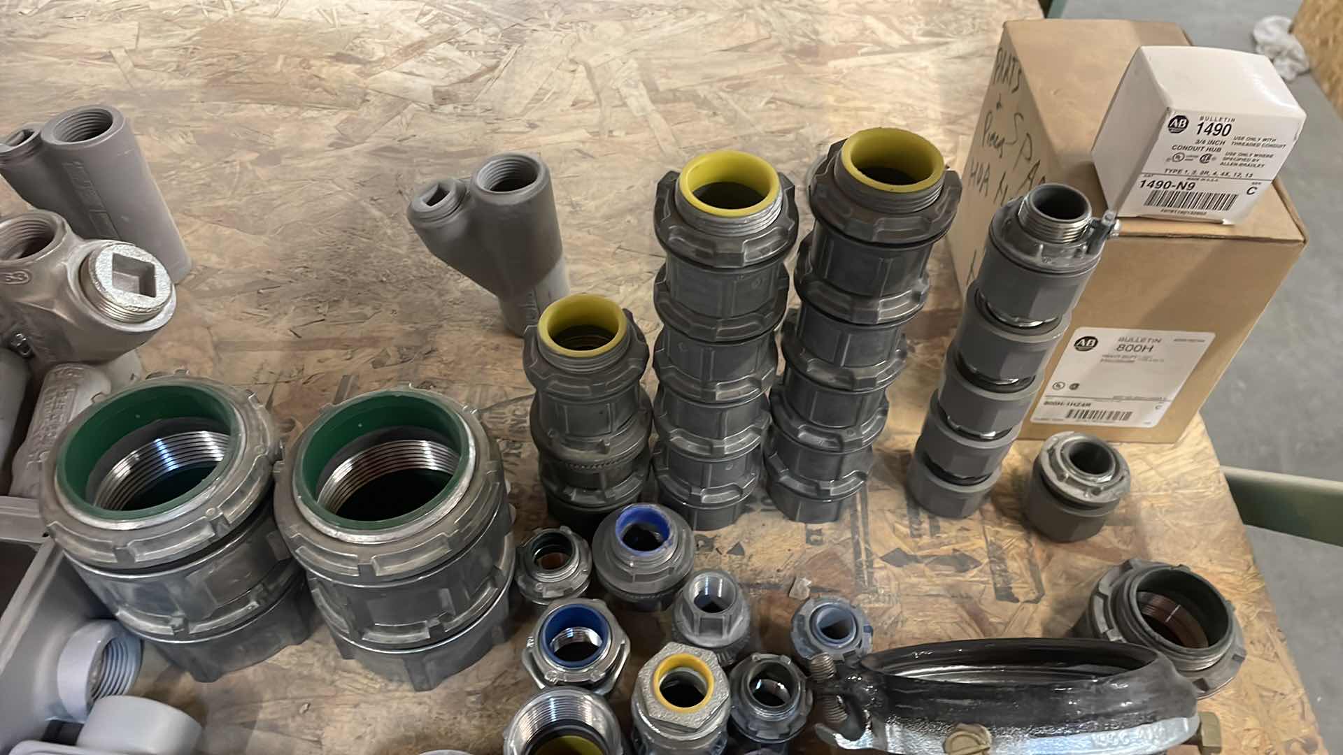 Photo 1 of CROUSE HINDS VARIETY OF ELECTRICAL MATERIALS