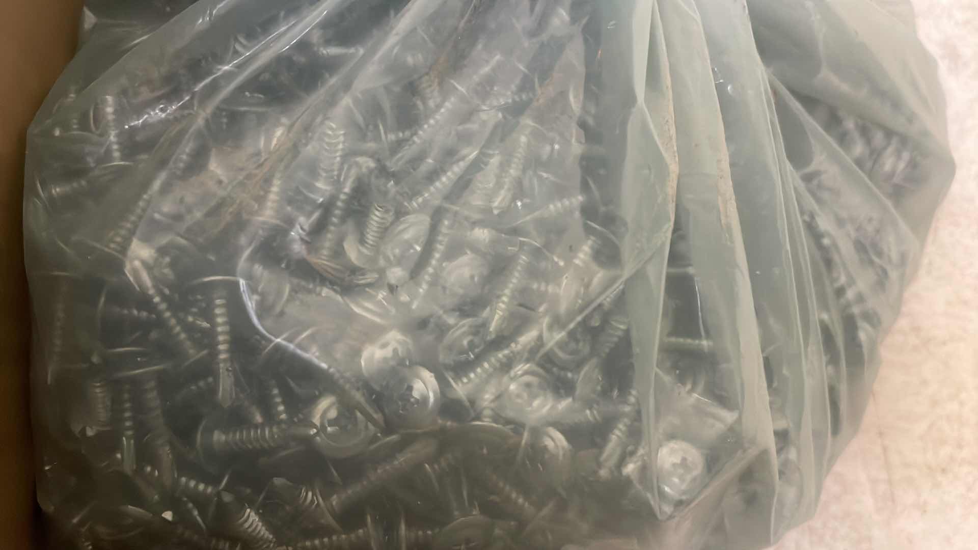 Photo 9 of 3/8” X 2" GRADE 5 BOLTS, DIFFERENT LENGTHS SELF TAPPING SCREWS SEE PICTURES