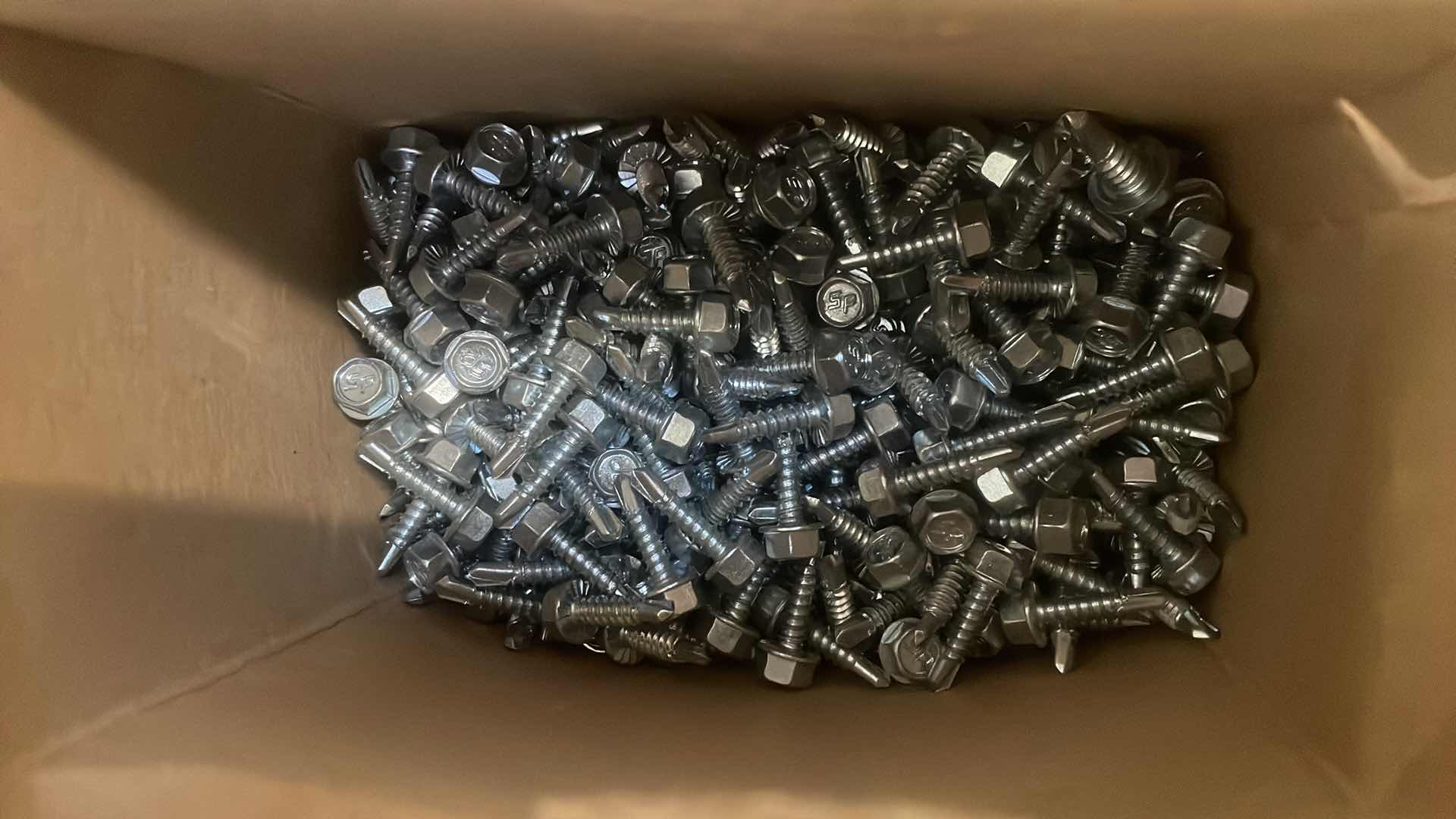 Photo 8 of 3/8” X 2" GRADE 5 BOLTS, DIFFERENT LENGTHS SELF TAPPING SCREWS SEE PICTURES
