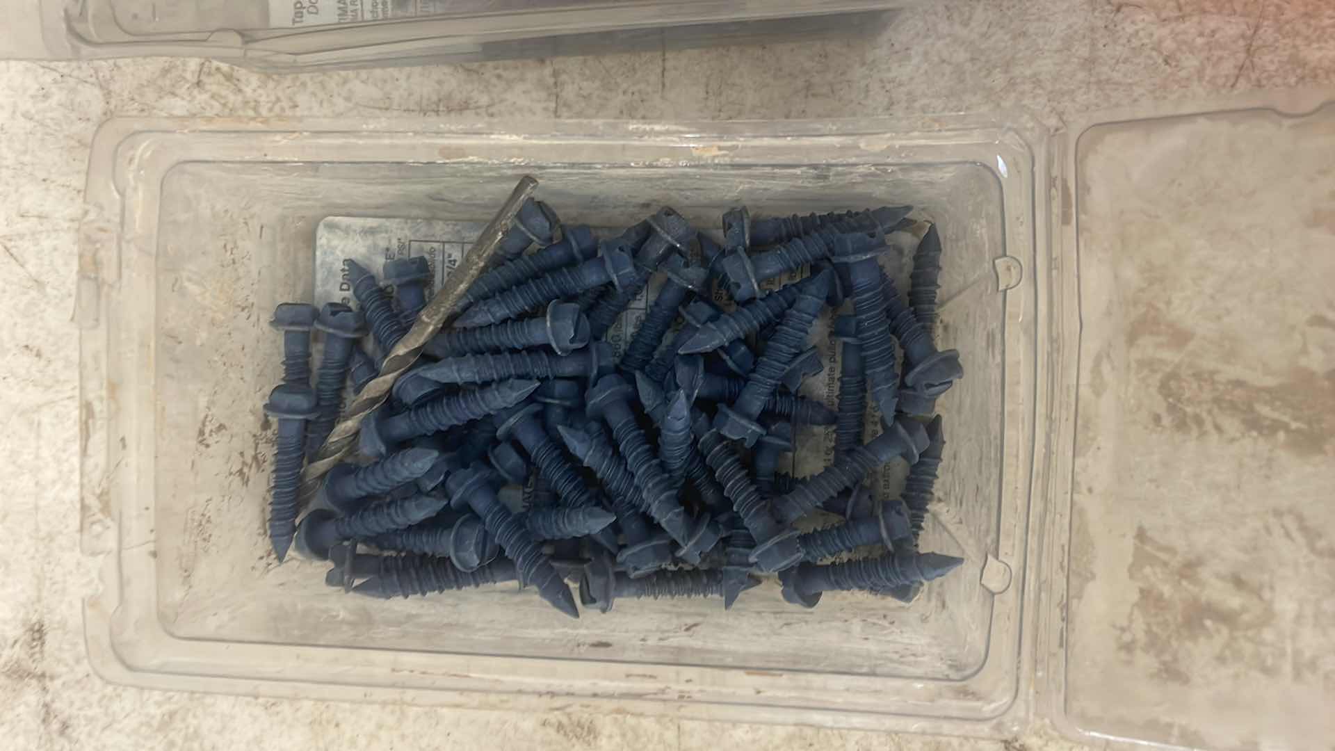 Photo 3 of TAPCON ASSORTMENT WITH CONCRETE ANCHORING SYSTEM