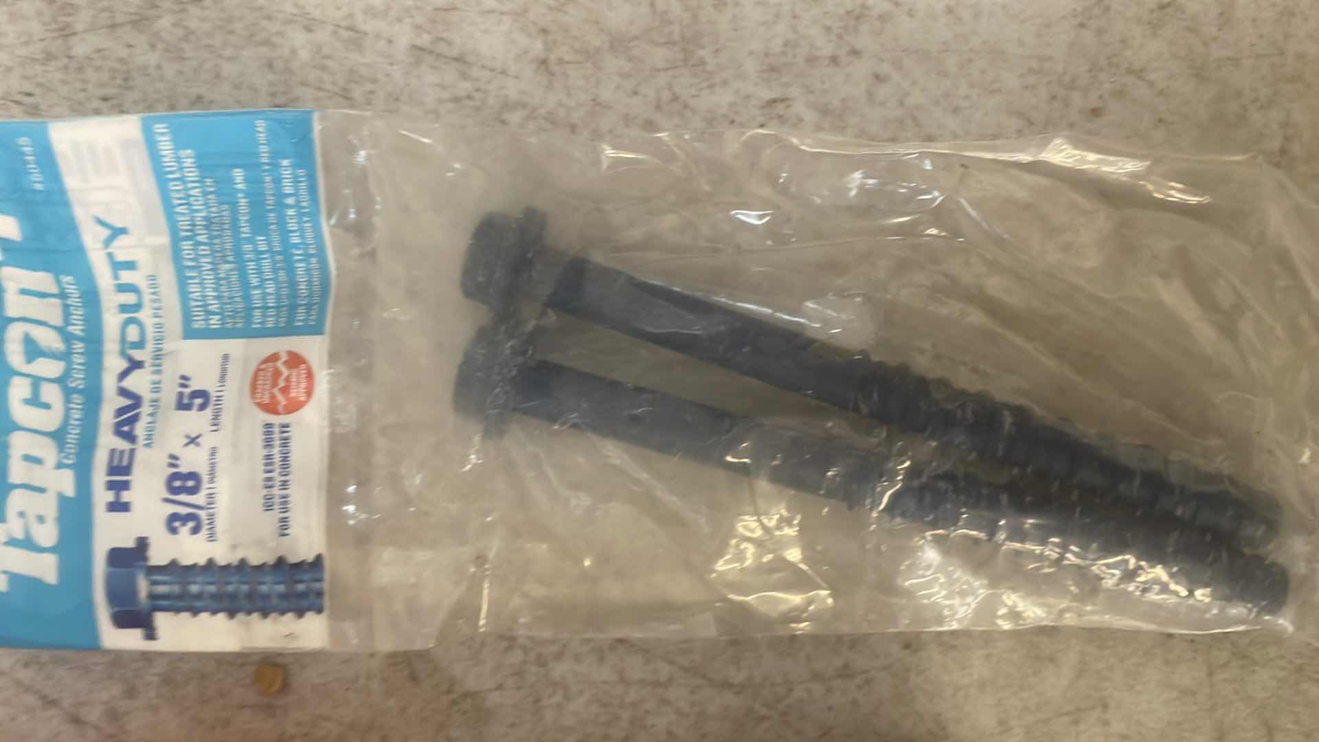 Photo 7 of TAPCON ASSORTMENT WITH CONCRETE ANCHORING SYSTEM