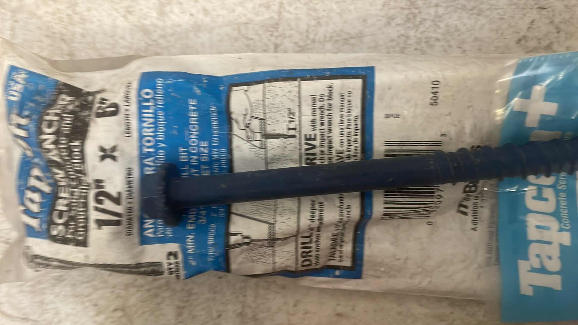 Photo 6 of TAPCON ASSORTMENT WITH CONCRETE ANCHORING SYSTEM