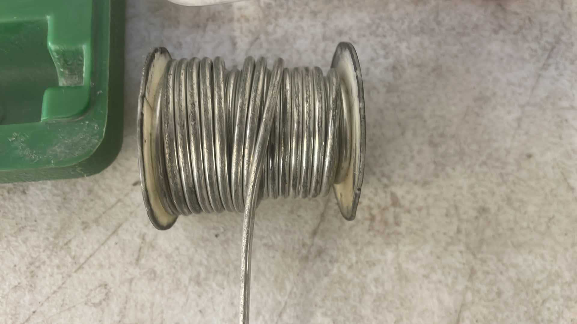 Photo 4 of 2 WELLER SOLDERING IRONS WITH APPROX 1LB SOLDER