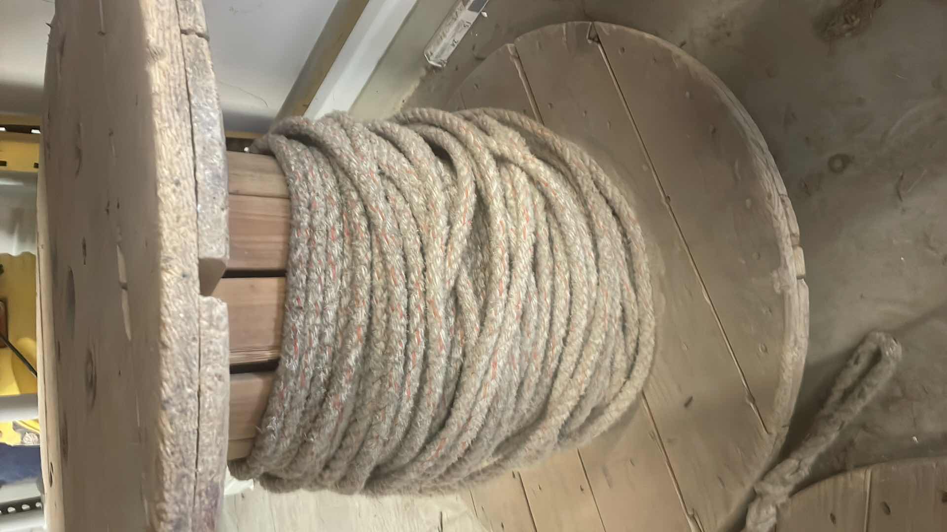 Photo 1 of REELS OF USED ROPE UNKNOWN CONDITION 1/2”