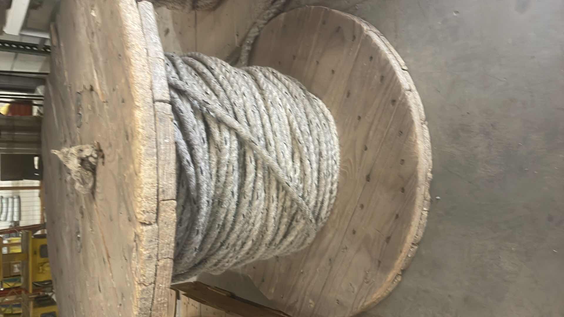 Photo 2 of REELS OF USED ROPE UNKNOWN CONDITION 1/2”