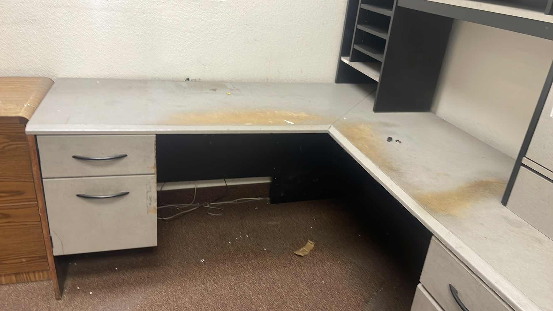 Photo 1 of CORNER DESK UNIT 66” x 66” x 56”