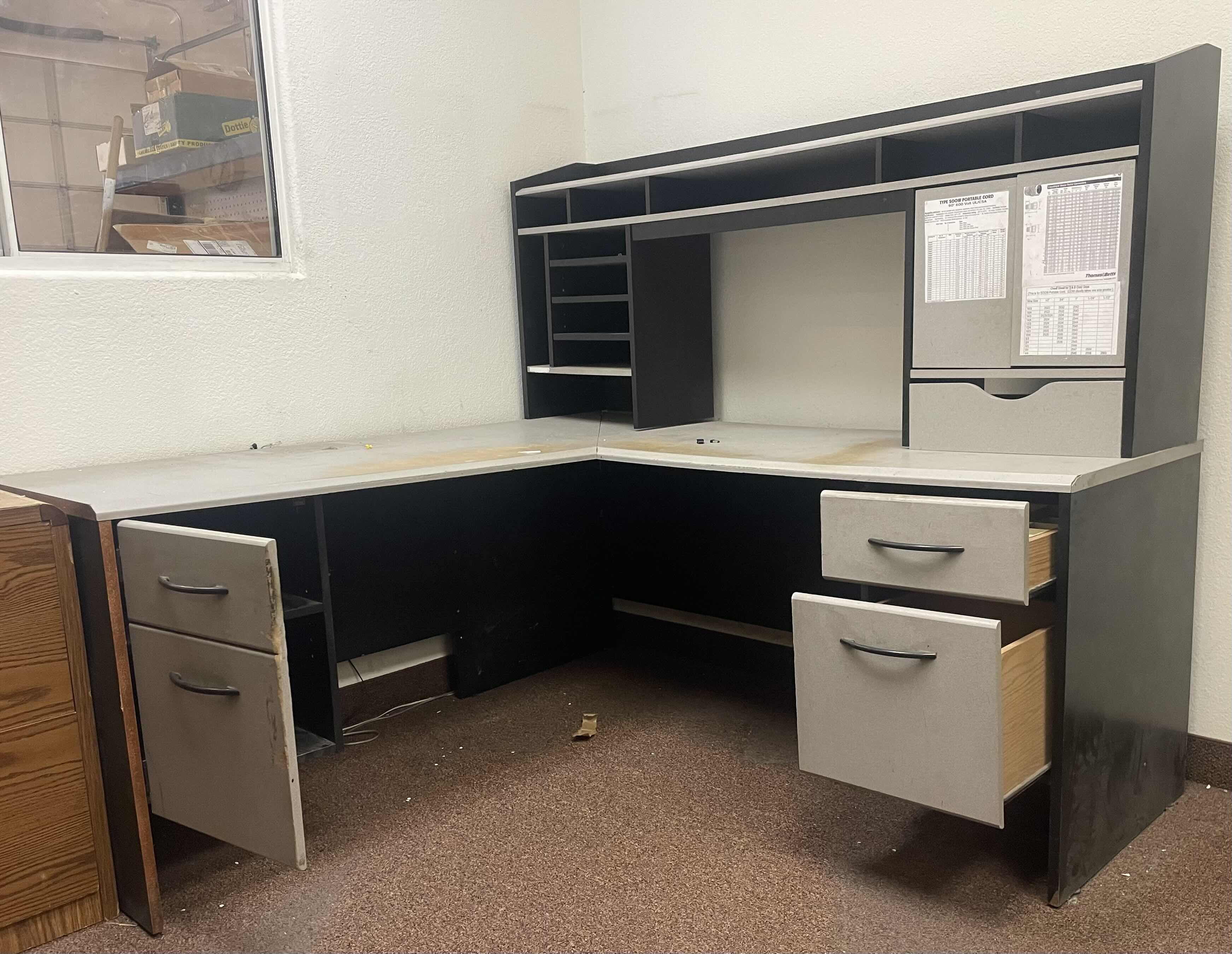 Photo 1 of CORNER DESK UNIT 66” x 66” x 56”