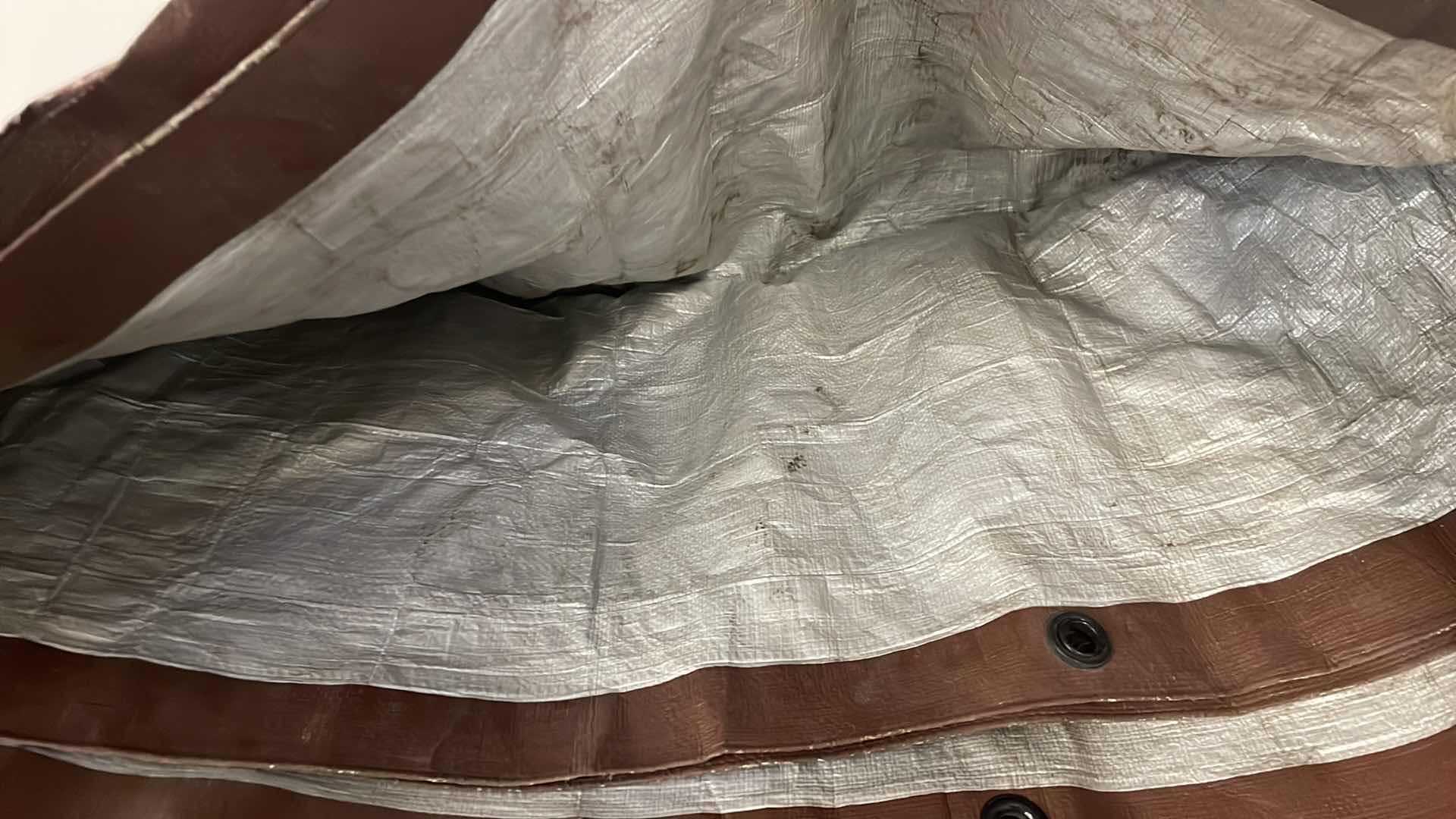 Photo 1 of BROWN TARPS UNKNOWN SIZES (2)
