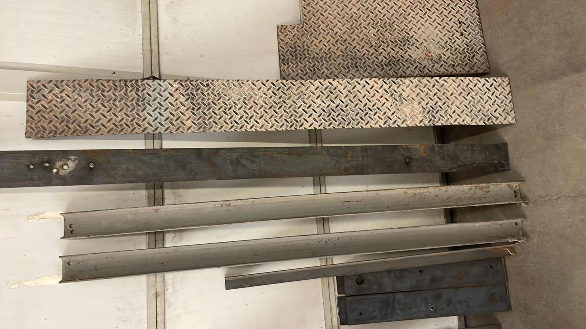 Photo 4 of MISC STEEL PLATES U-CHANNEL & 1-1/4” x 48” SOLID STEEL ROD