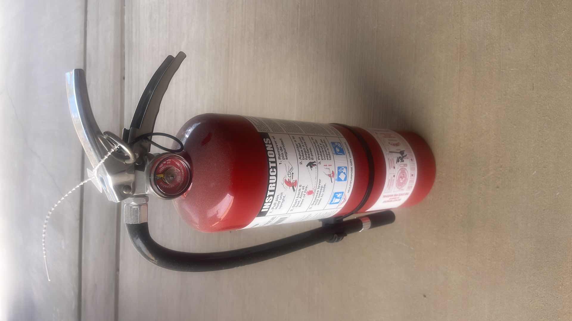 Photo 1 of FIRE EXTINGUISHERS (5)