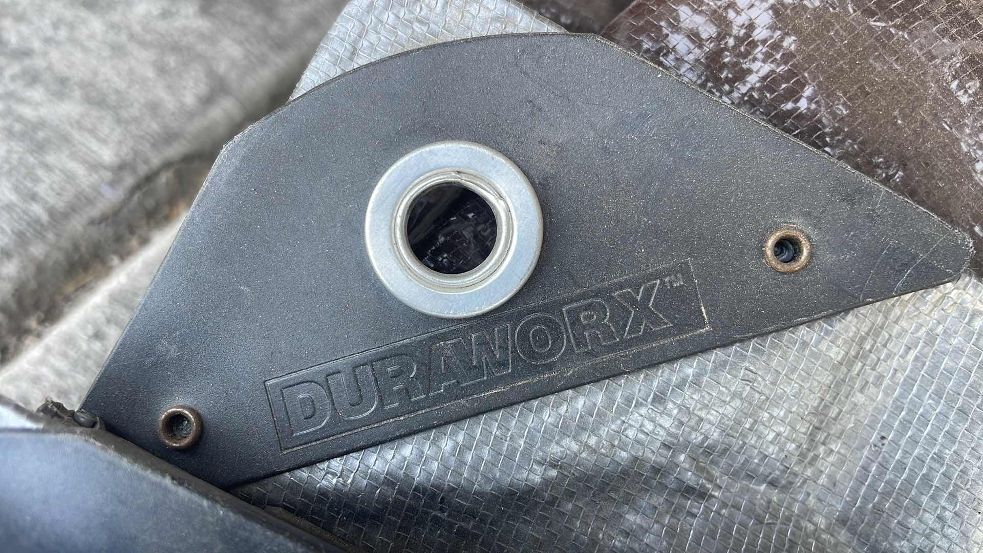 Photo 1 of 10'x10' DURAWORX TARP AND BUNGEE CORDS