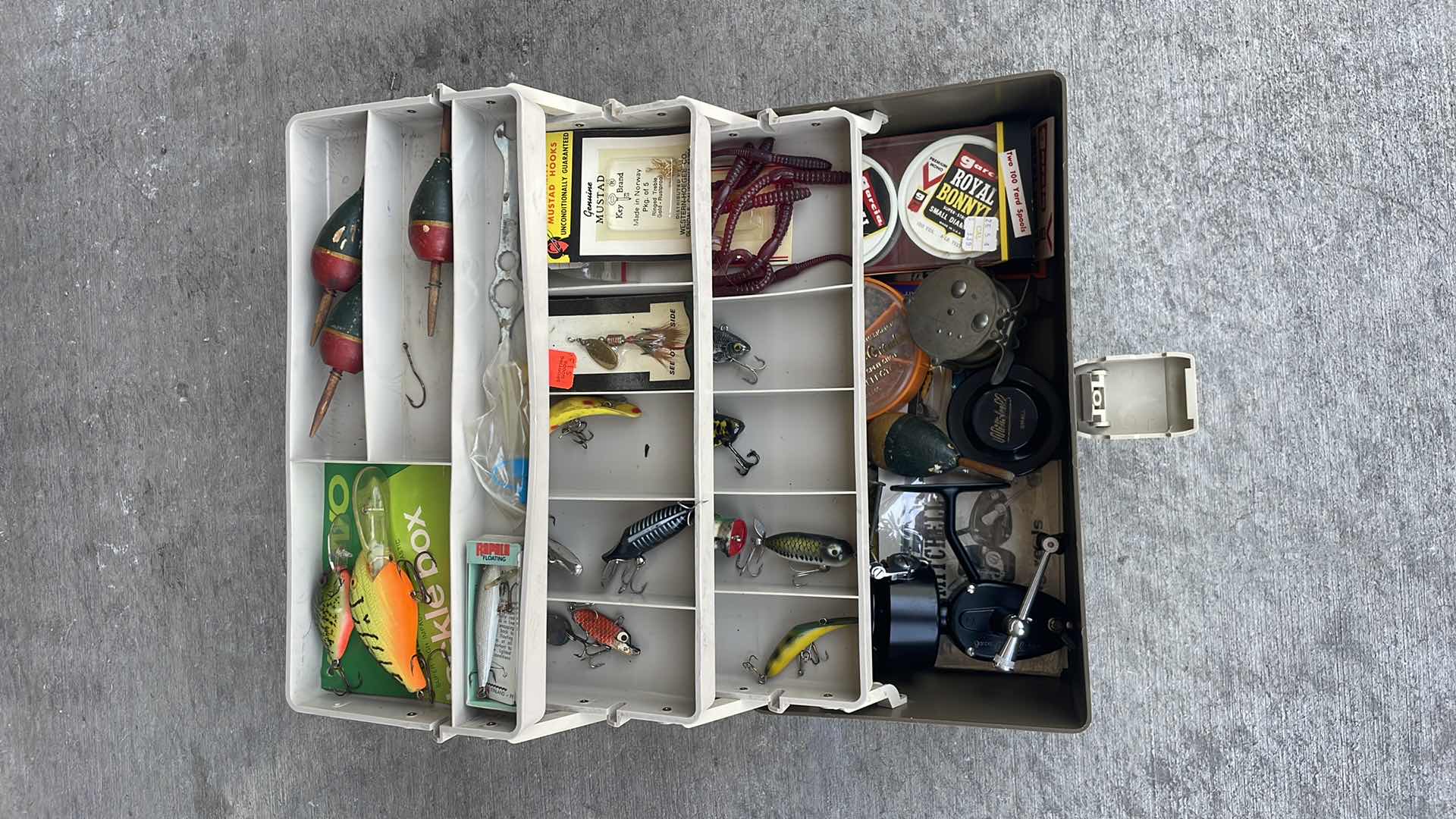 Photo 1 of TACKLE BOX WITH CONTENTS