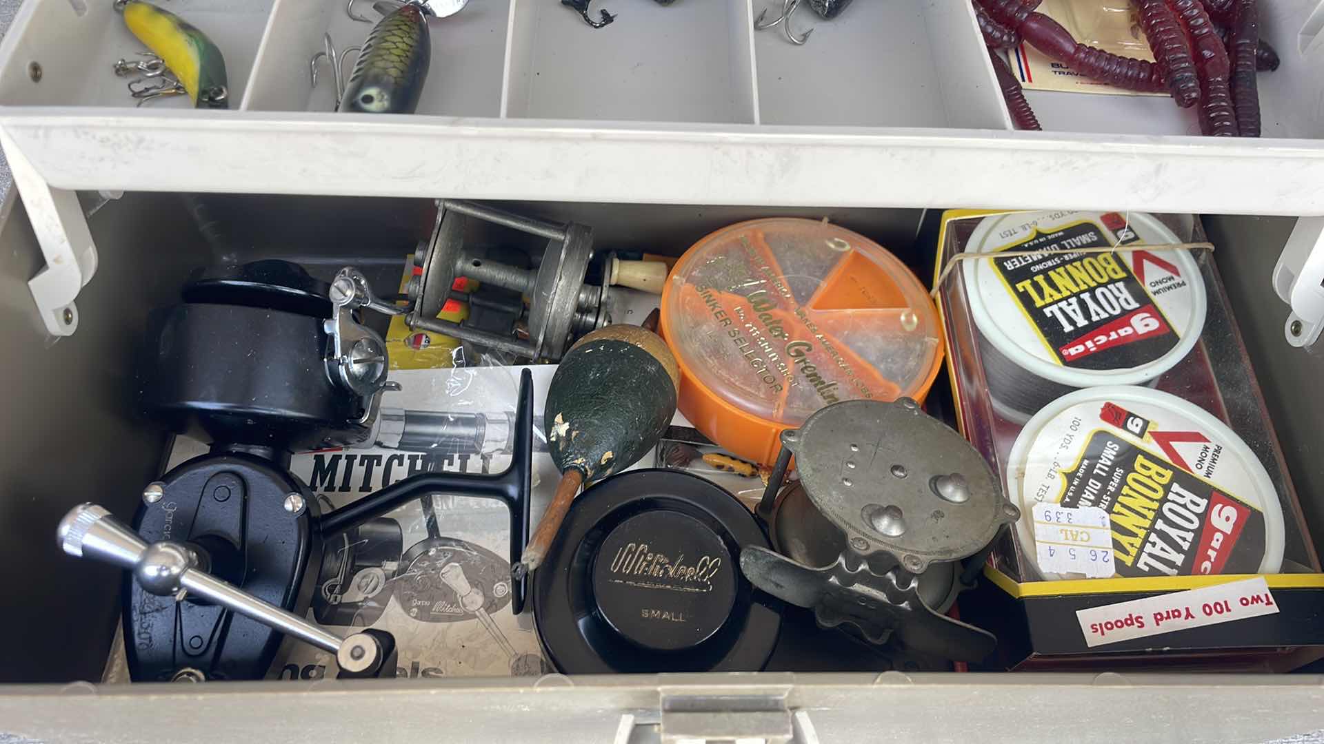 Photo 1 of TACKLE BOX WITH CONTENTS