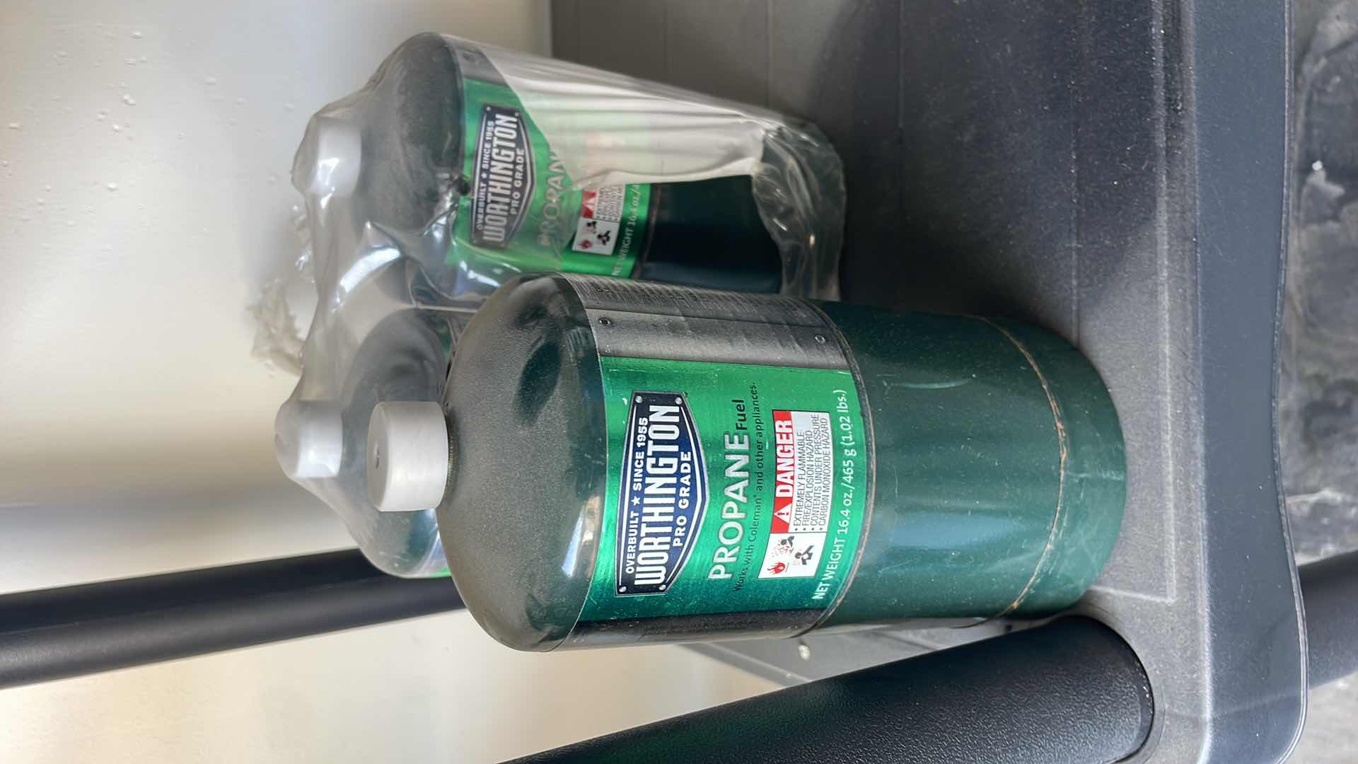 Photo 1 of PLASTIC 4 SHELF RACK WITH CONTENTS 34”x16”x55”