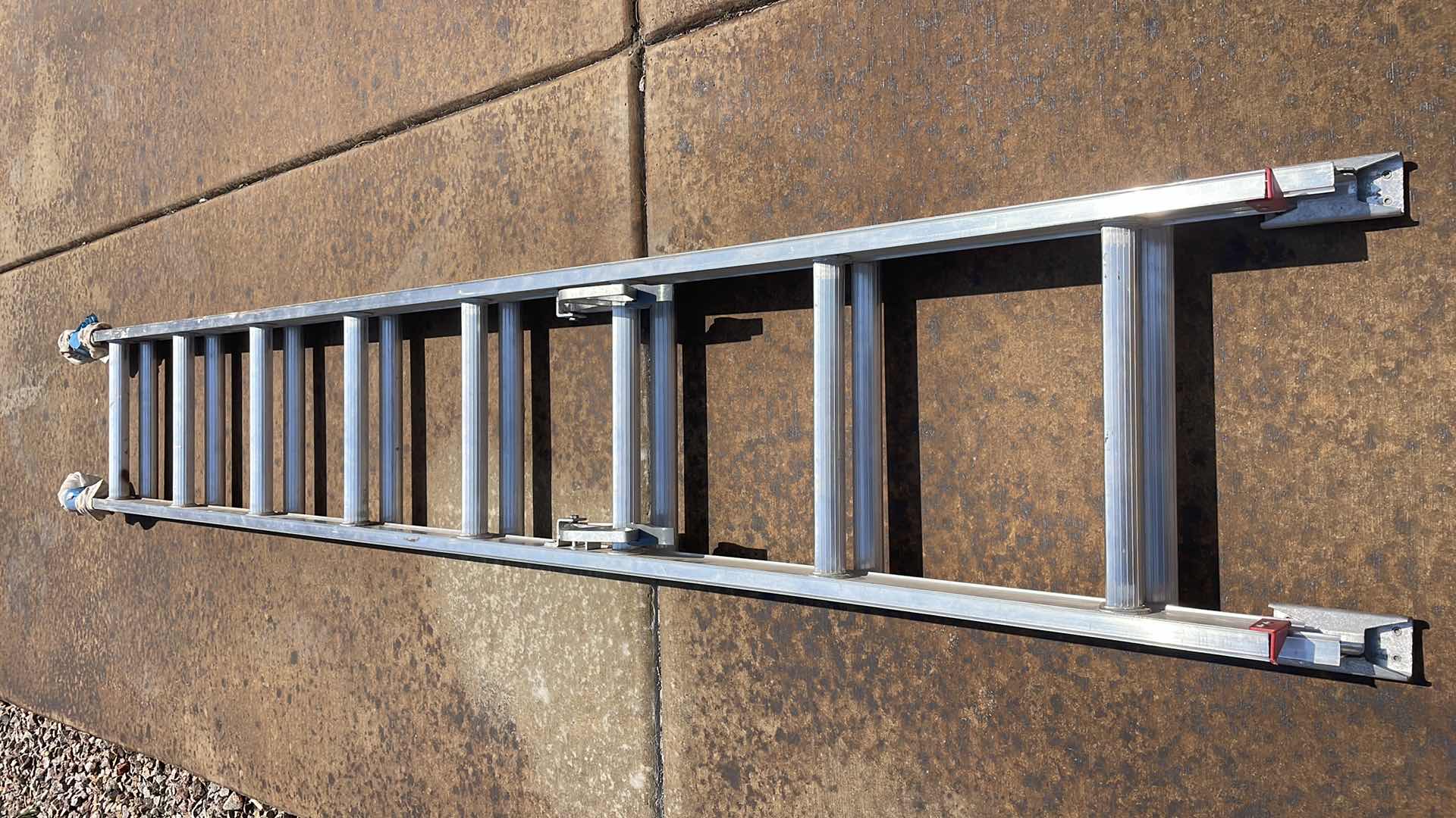 Photo 1 of WERNER 16’ ALUMINUM EXTENSION LADDER 200LBS CAPACITY